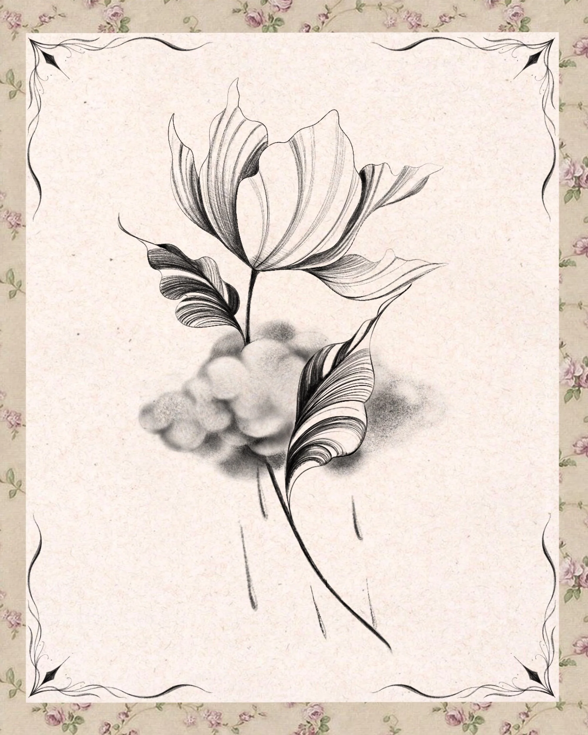 The rain has a different scent now