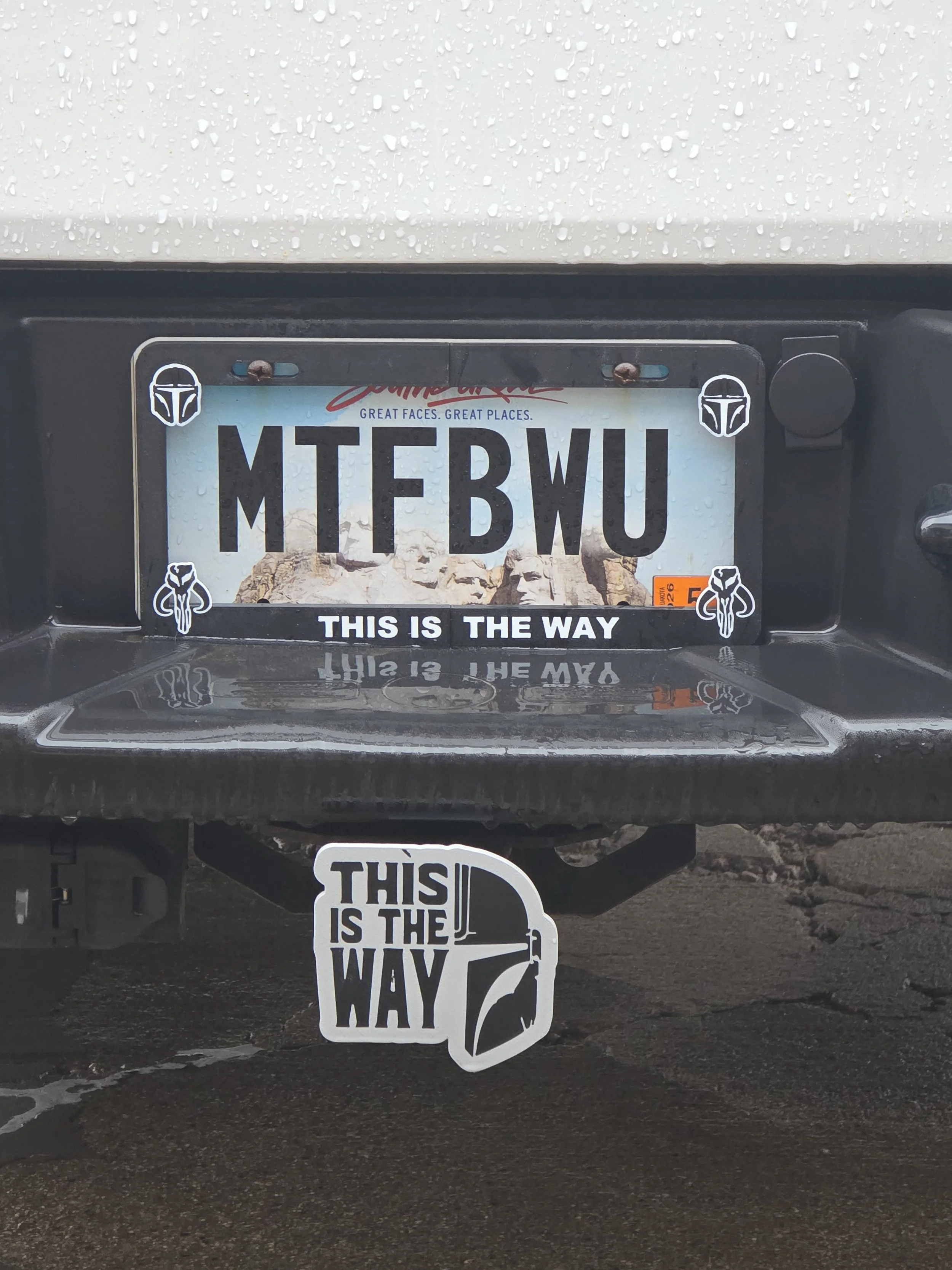 Fan-Made Star Wars License Plate Cover