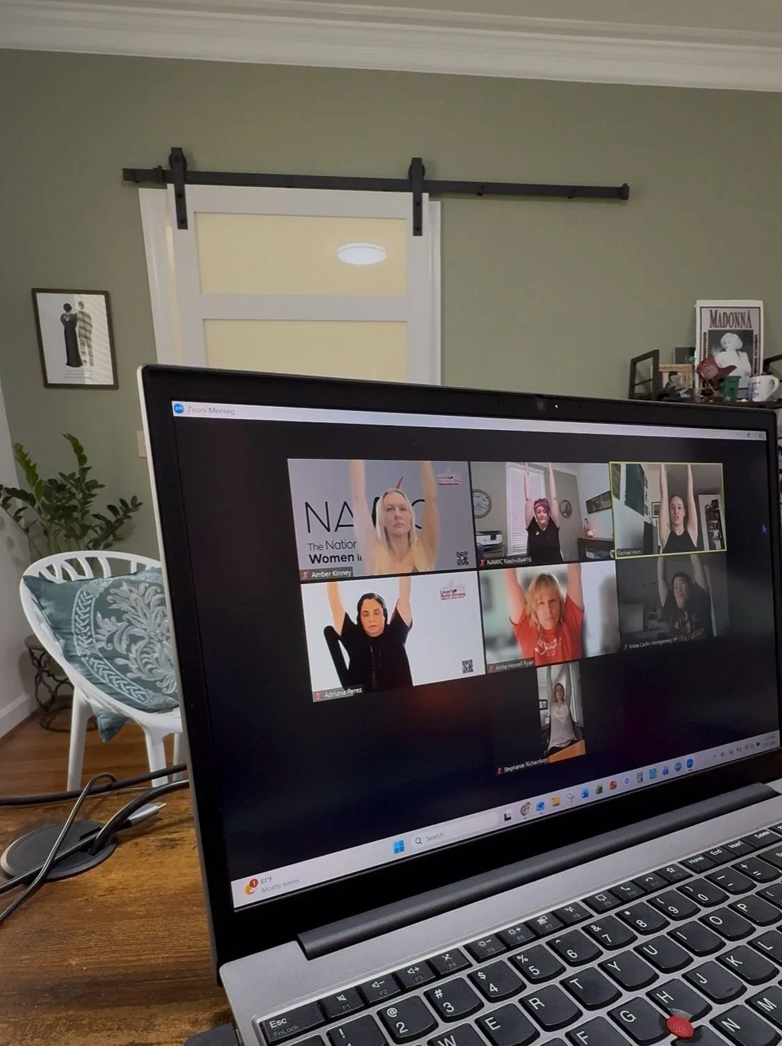 Weekly Desk Yoga | Wednesdays at 8:40a
