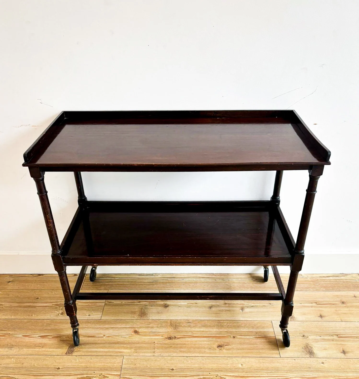 The Monte Carlo Interwar Mahogany Casino Drinks Trolley, c.1930