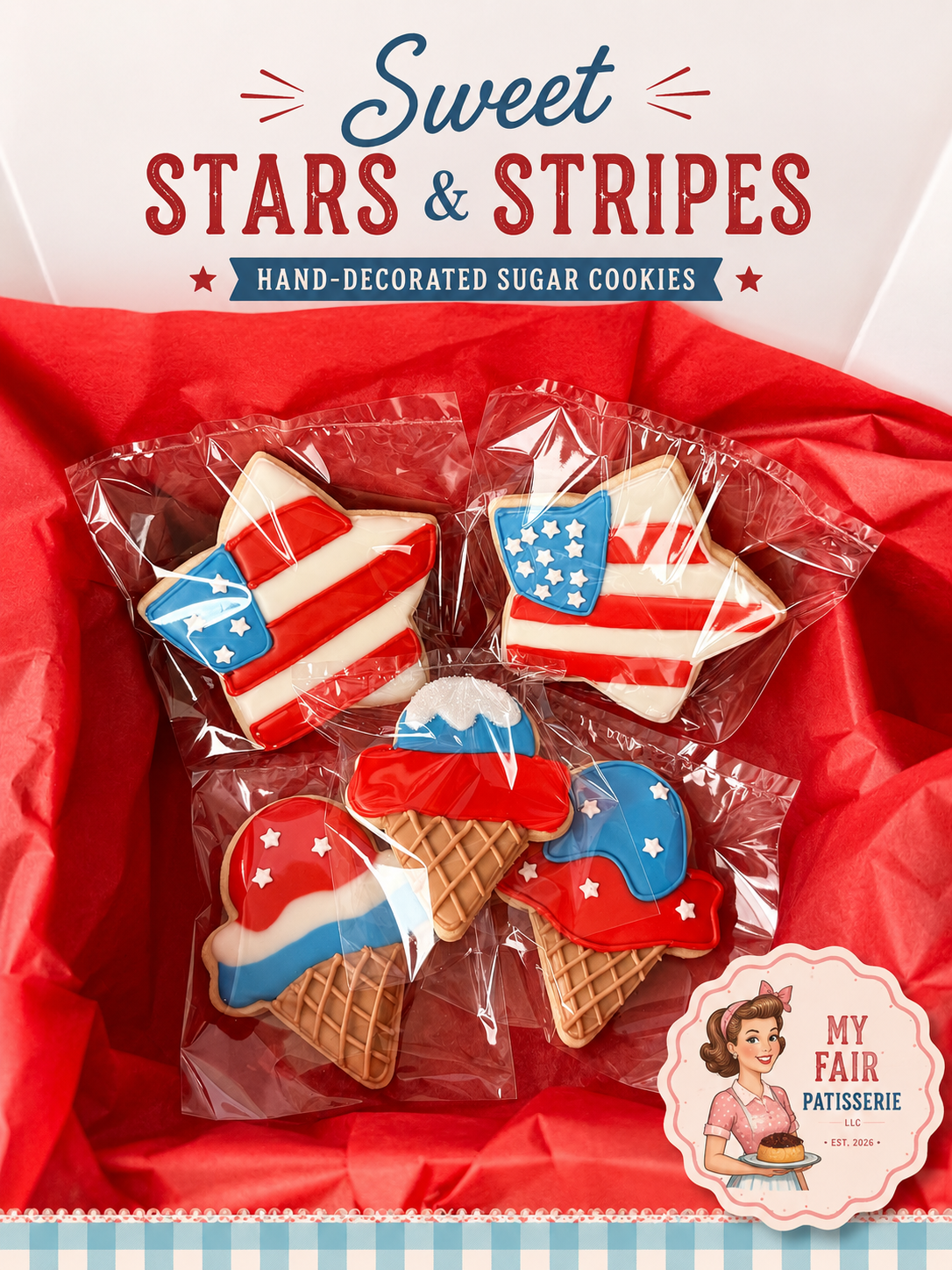 Sweet as Sugar Cookies (6 or 12 Pack)