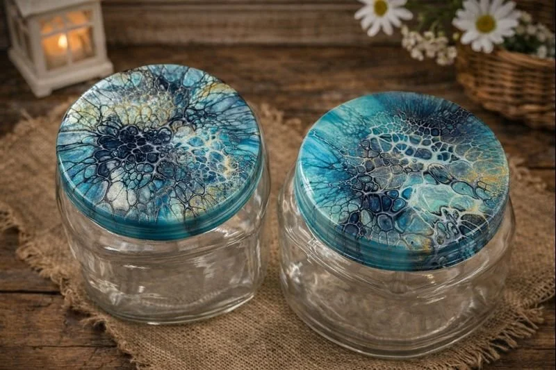 Handcrafted Gift Jar – Rustic Cottage Style