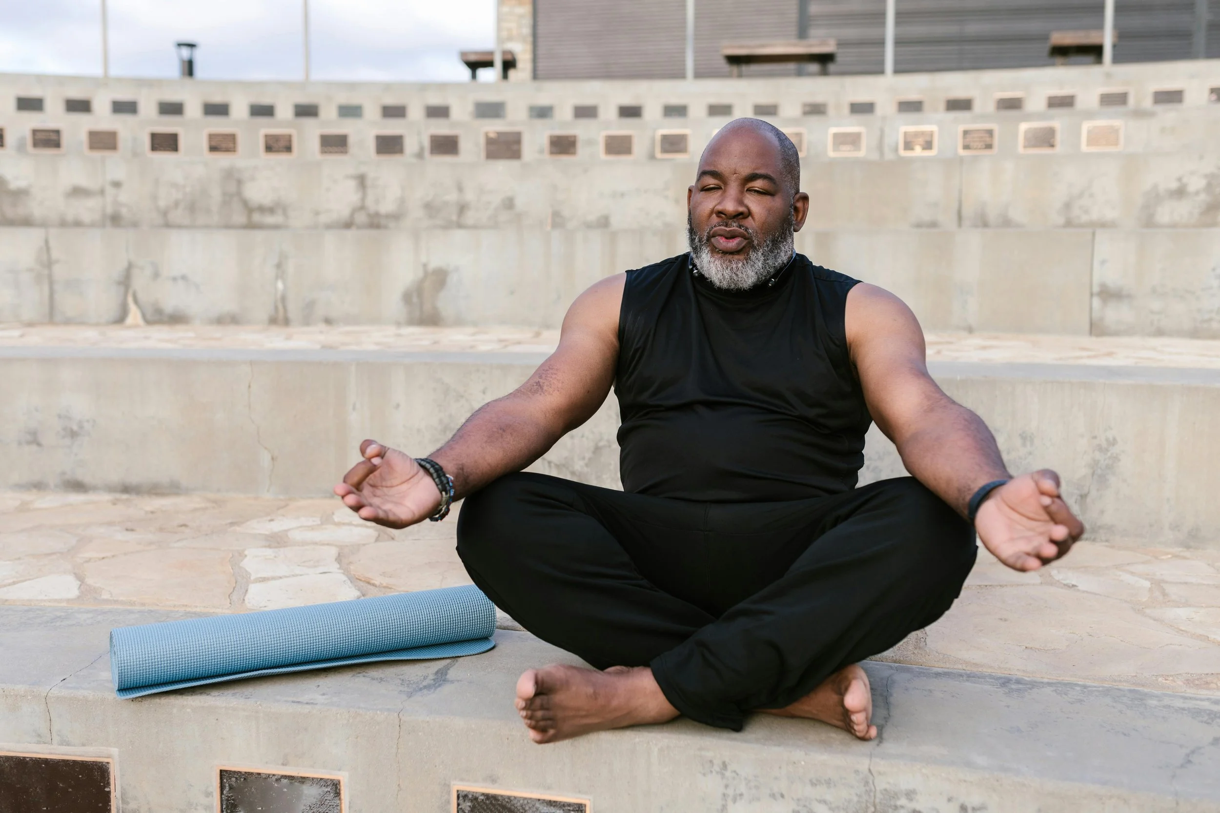 Saturday, Feb 14 - 10:30 AM E / 9:30 AM C / 8:30 AM M / 7:30 AM P - Men's Slow & Steady Yoga - online class (45 minutes)