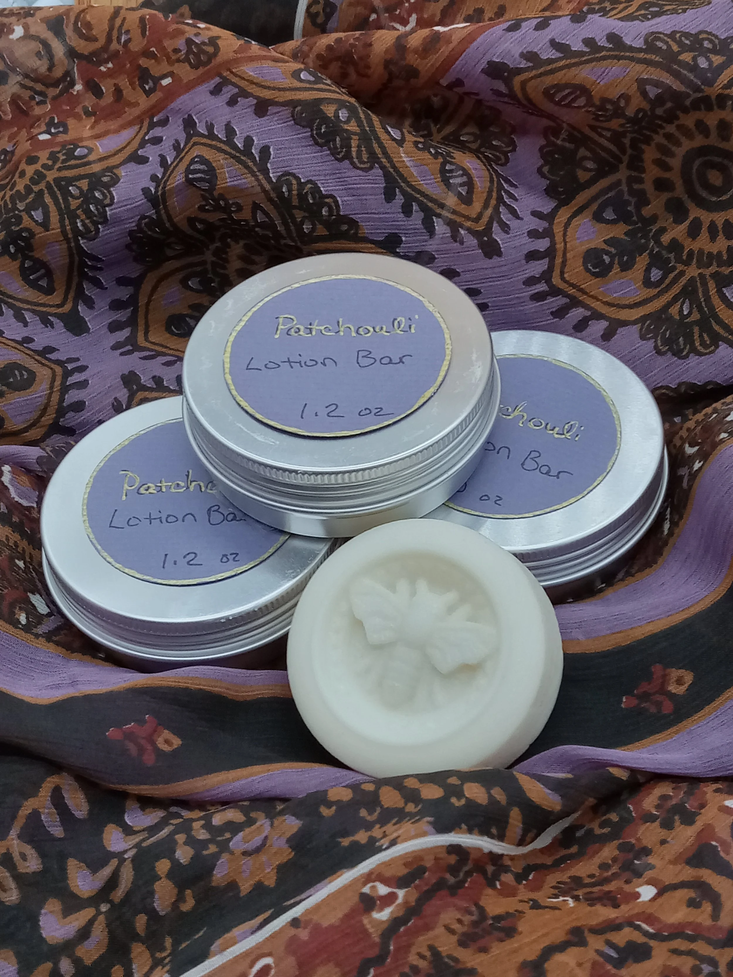 Patchouli Lotion Bar