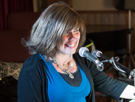 Christine Chiasson teaching a workshop on the aging singing voice.