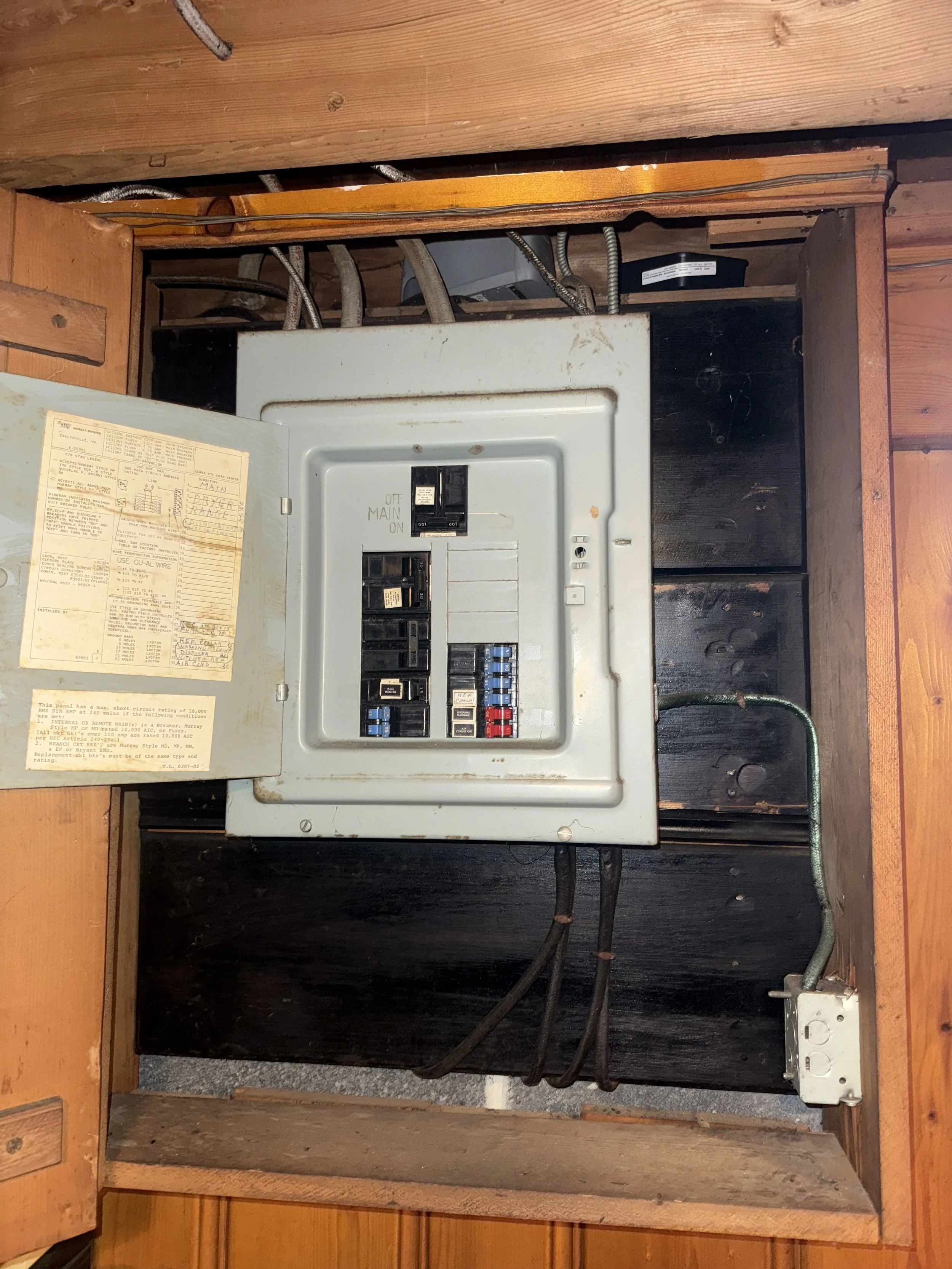 Before: 100 AMP Service Residential Home