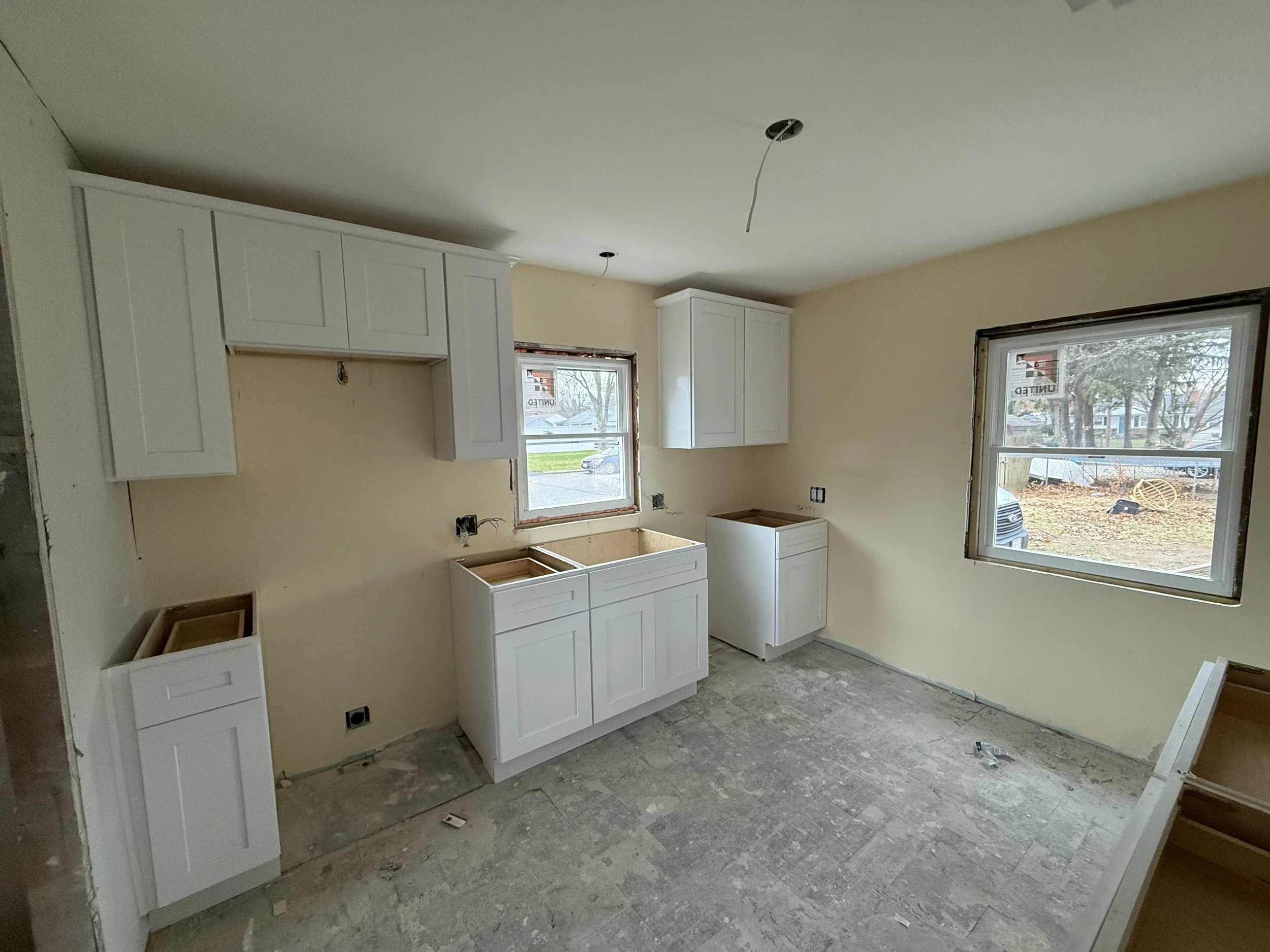 After: Fire restoration at residential home