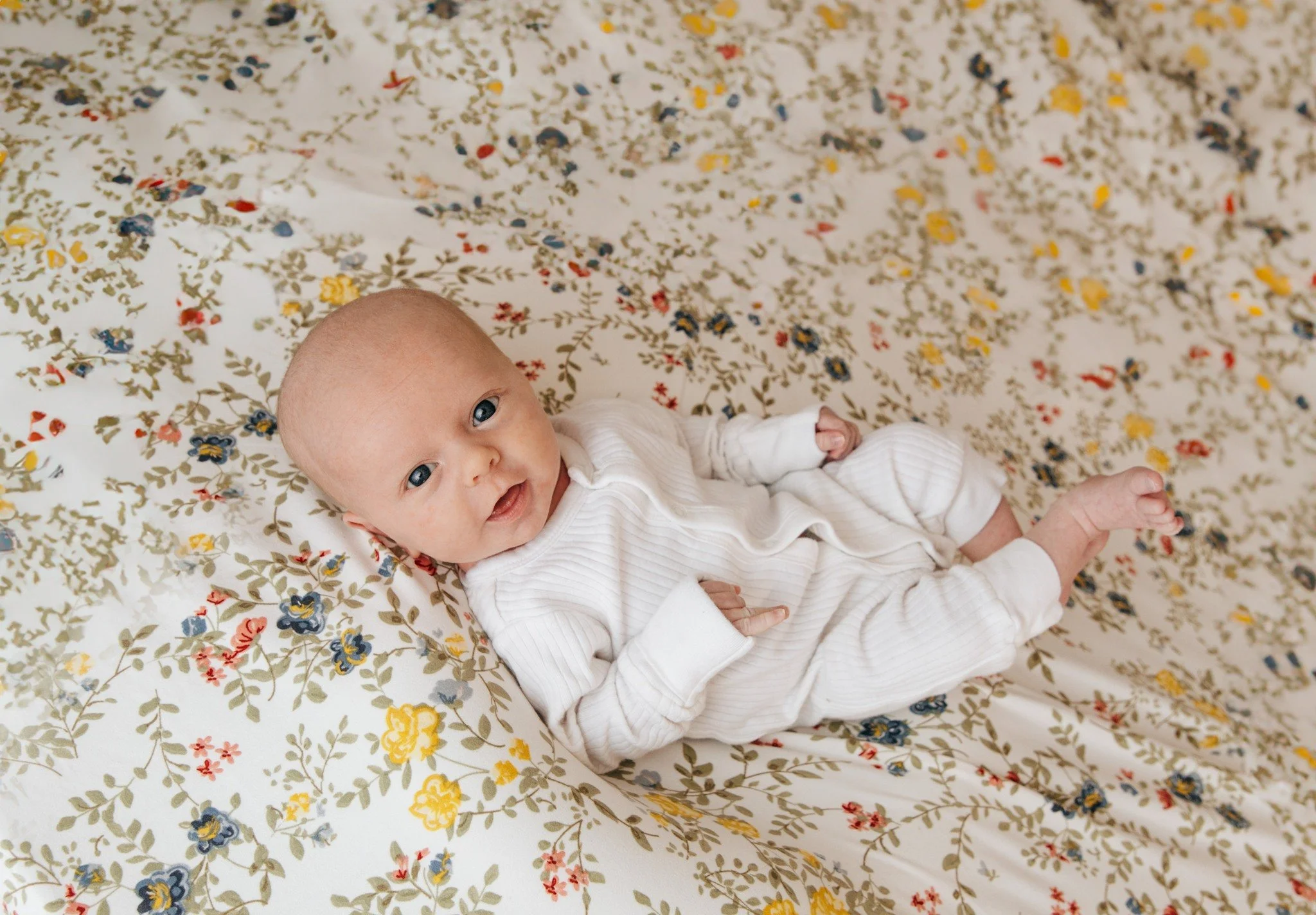 She said...😀 I have NEVER had so many smiley babies, this sweet girl smiled so many times. 
&bull;
&bull;
#kansascity  #newbornphotographer #newbornbaby #newbornphotography #kcmo