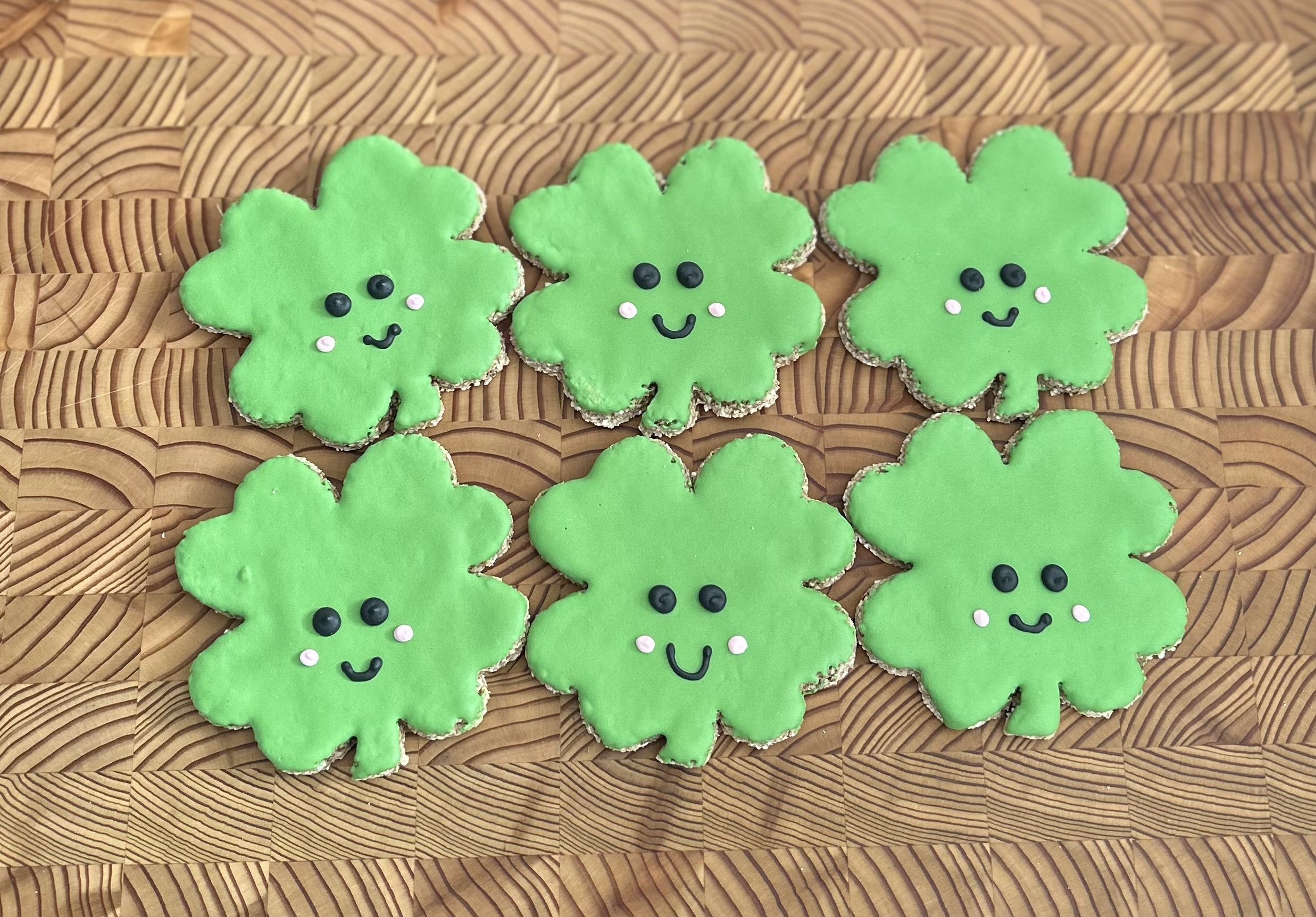 Smiley Shamrocks