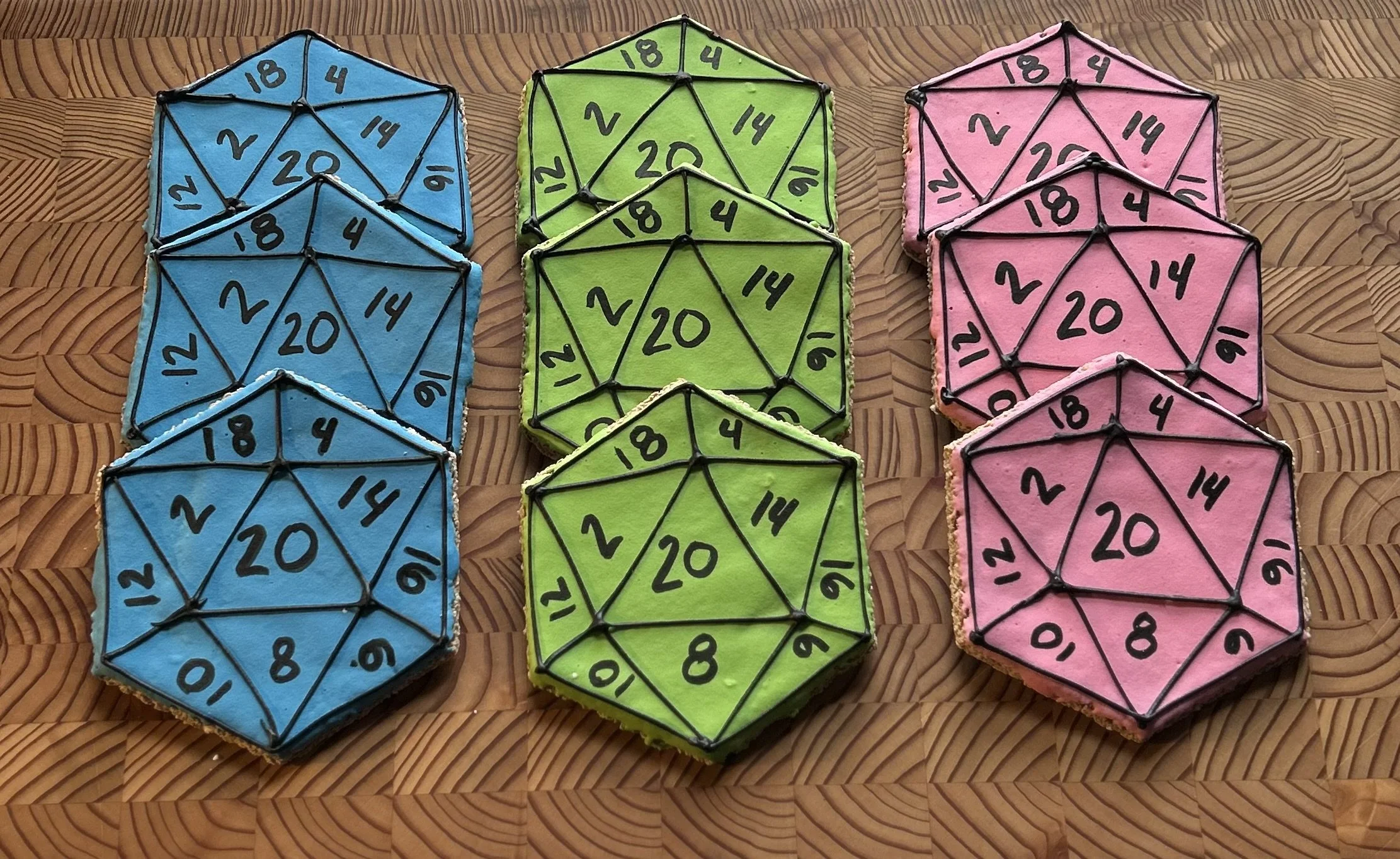 20 side dice