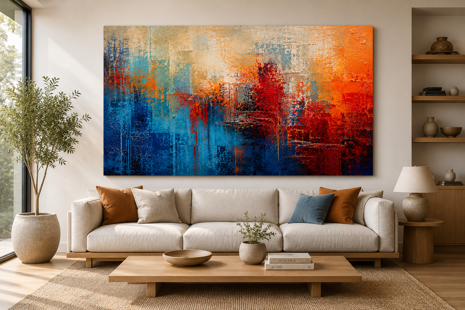 Day's End – Contemporary Abstract Canvas Print