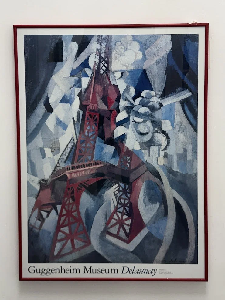 Robert Delaunay Exhibition Poster Guggenheim Museum