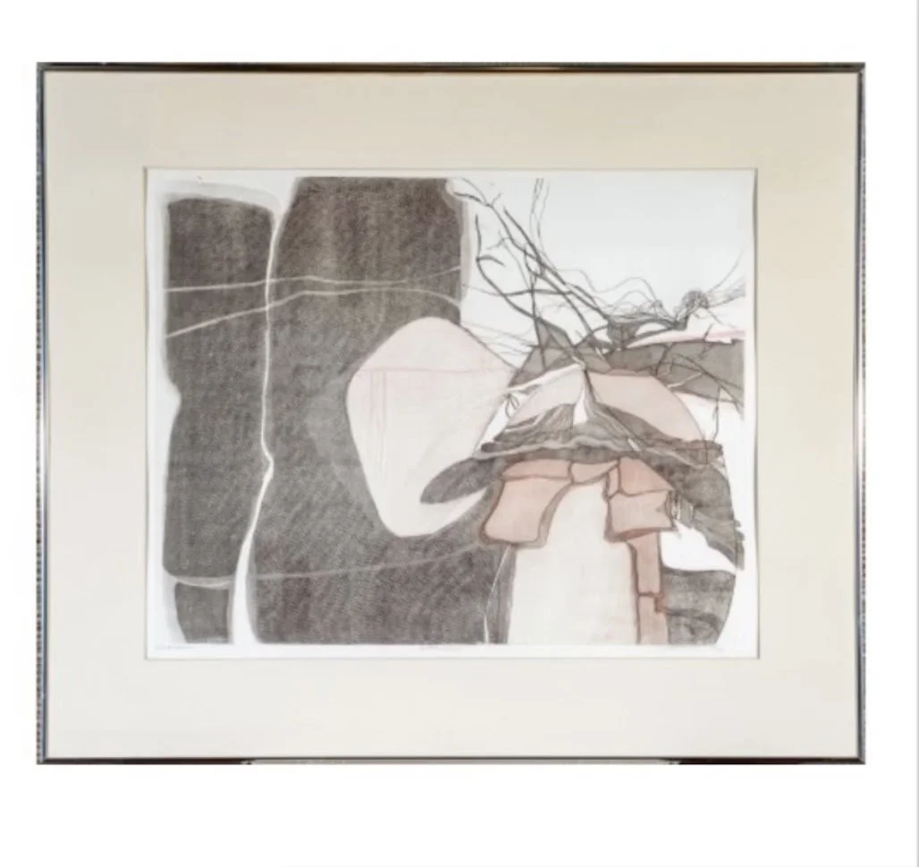 Abstract Originnal Lithograph Artist's Proof Signed S. Marchetti