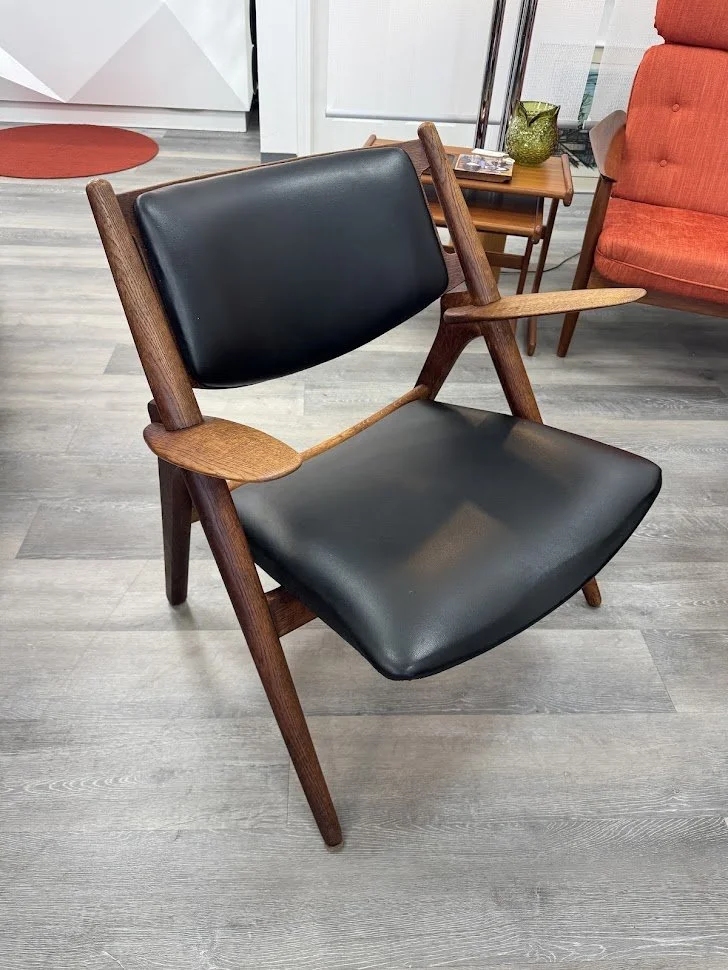 Original Hans Wegner CH28P Sawbuck Chair c1951
