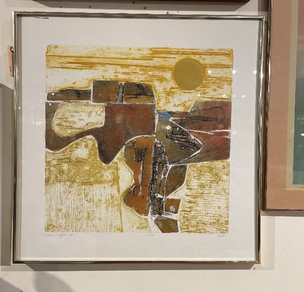Original Signed and Numbered Lithograph by Korean Artist John Lee