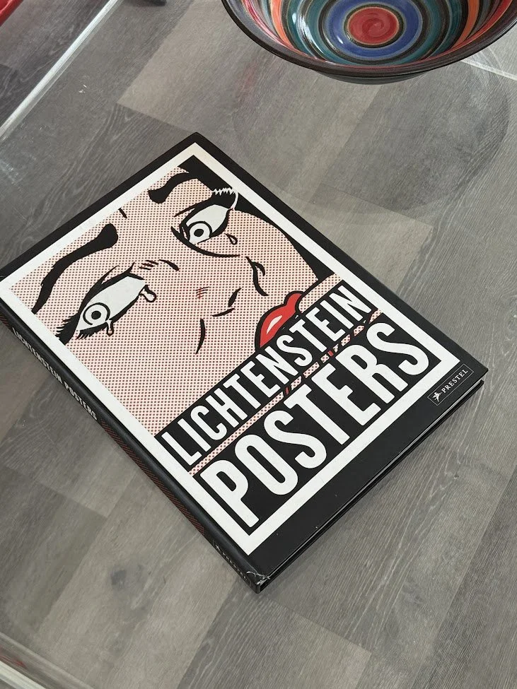 Lichtenstein Posters Hardcover Book