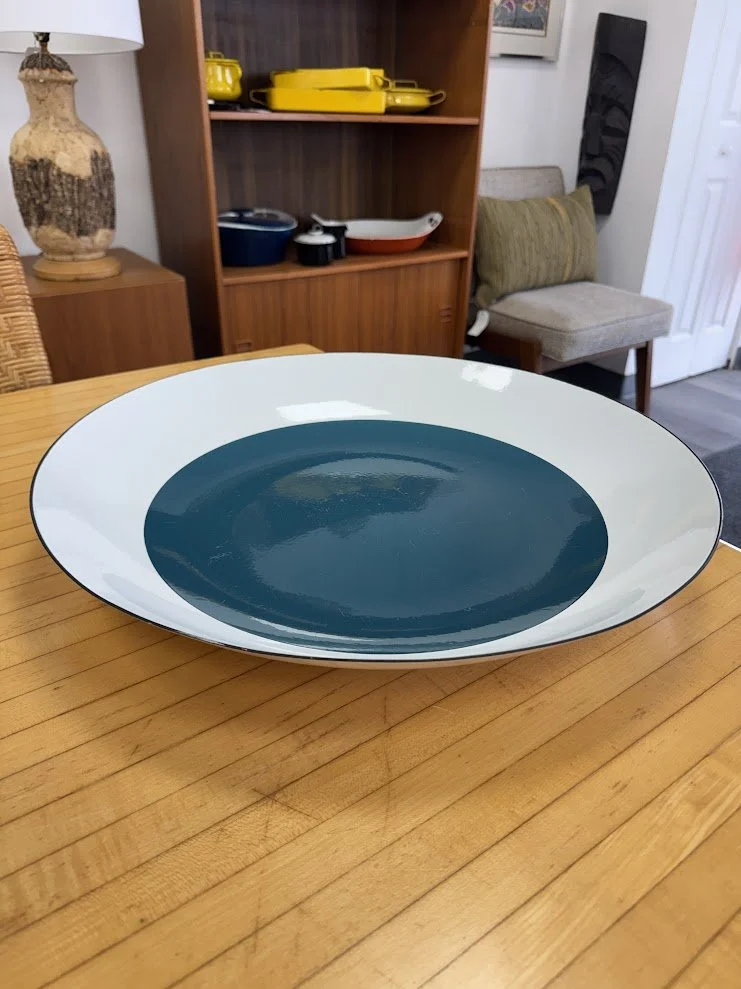 X-Large Cathrineholm Enamel Shallow Bowl 
