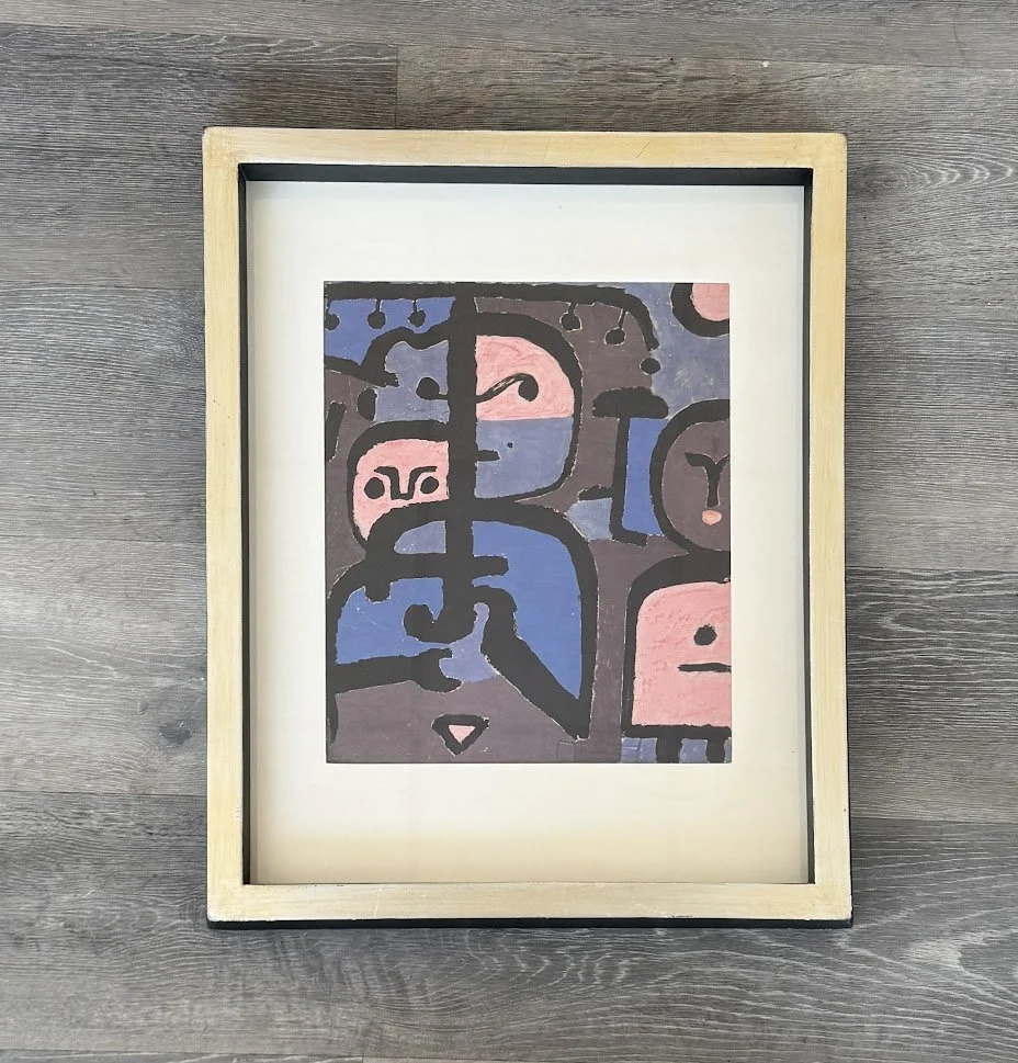 Paul Klee Faces Abstract Print