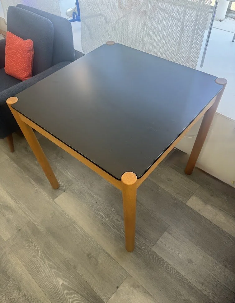 Vintage Small Square Dining or Game Table