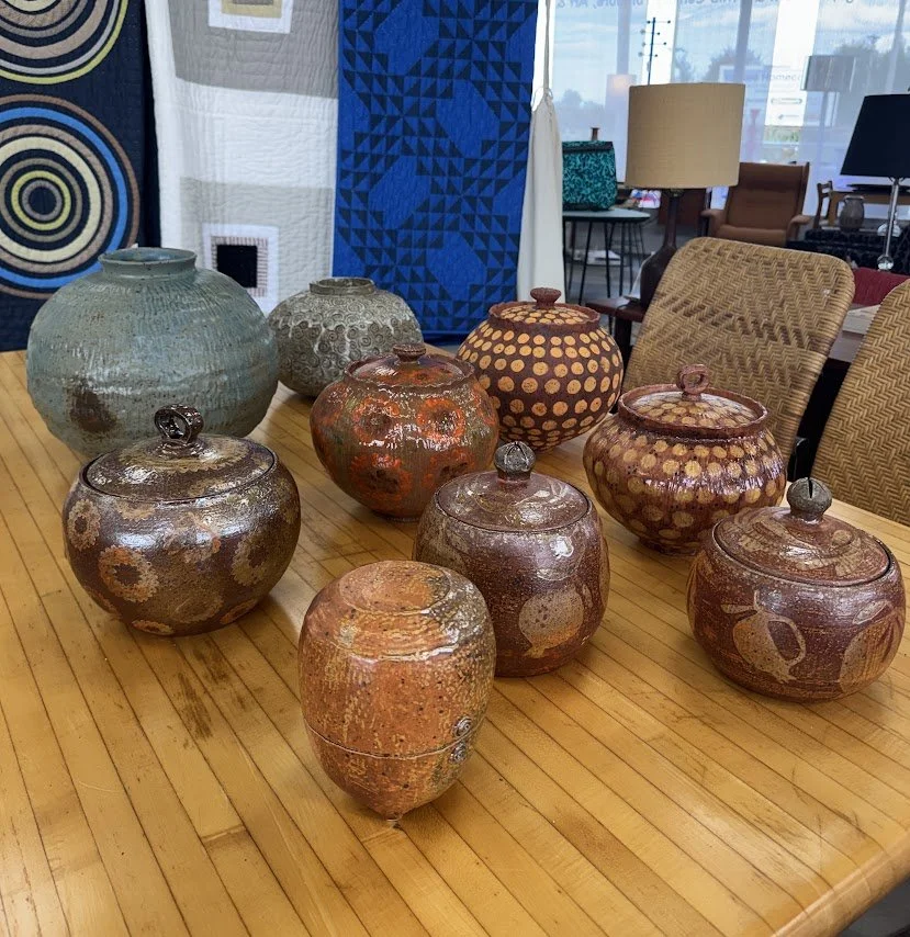 Assorted Handcrafte Ceramic Vessels by Urban Cottage Potter,  Cambridge MA