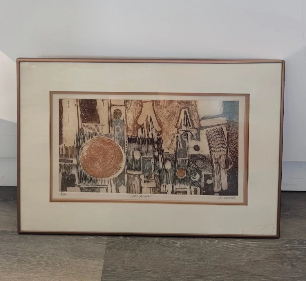 Original Signed & Numbered Limited Edition Lithograph "Jubilation"  #3 of 95 25"x10'7"