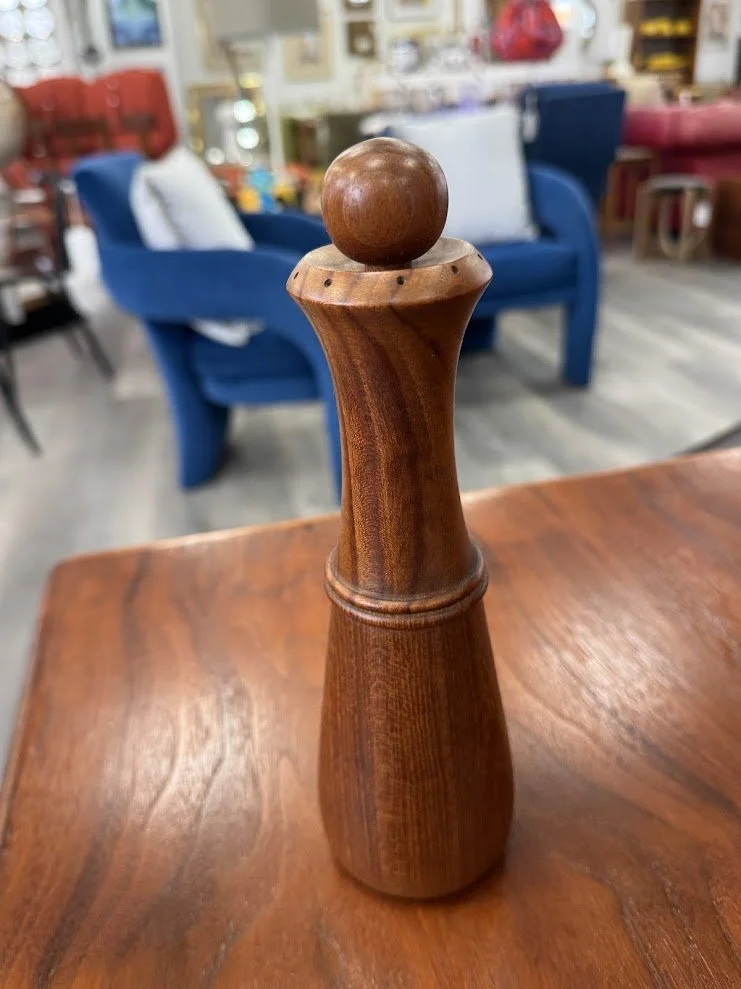 Solid Teak Pepper Grinder/Salt Shaker by Jens Quistgaard for Dansk Denmark