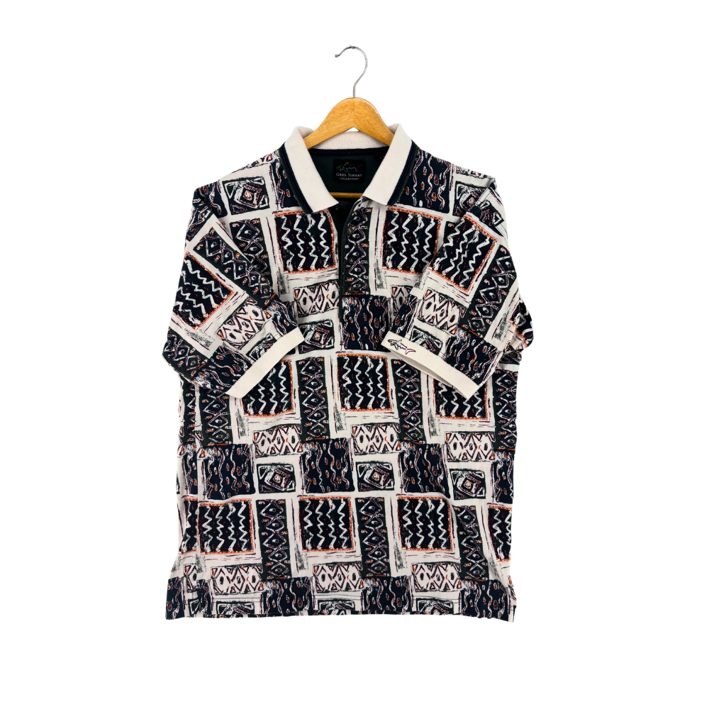 90's Greg Norman Polo Abstract (L)