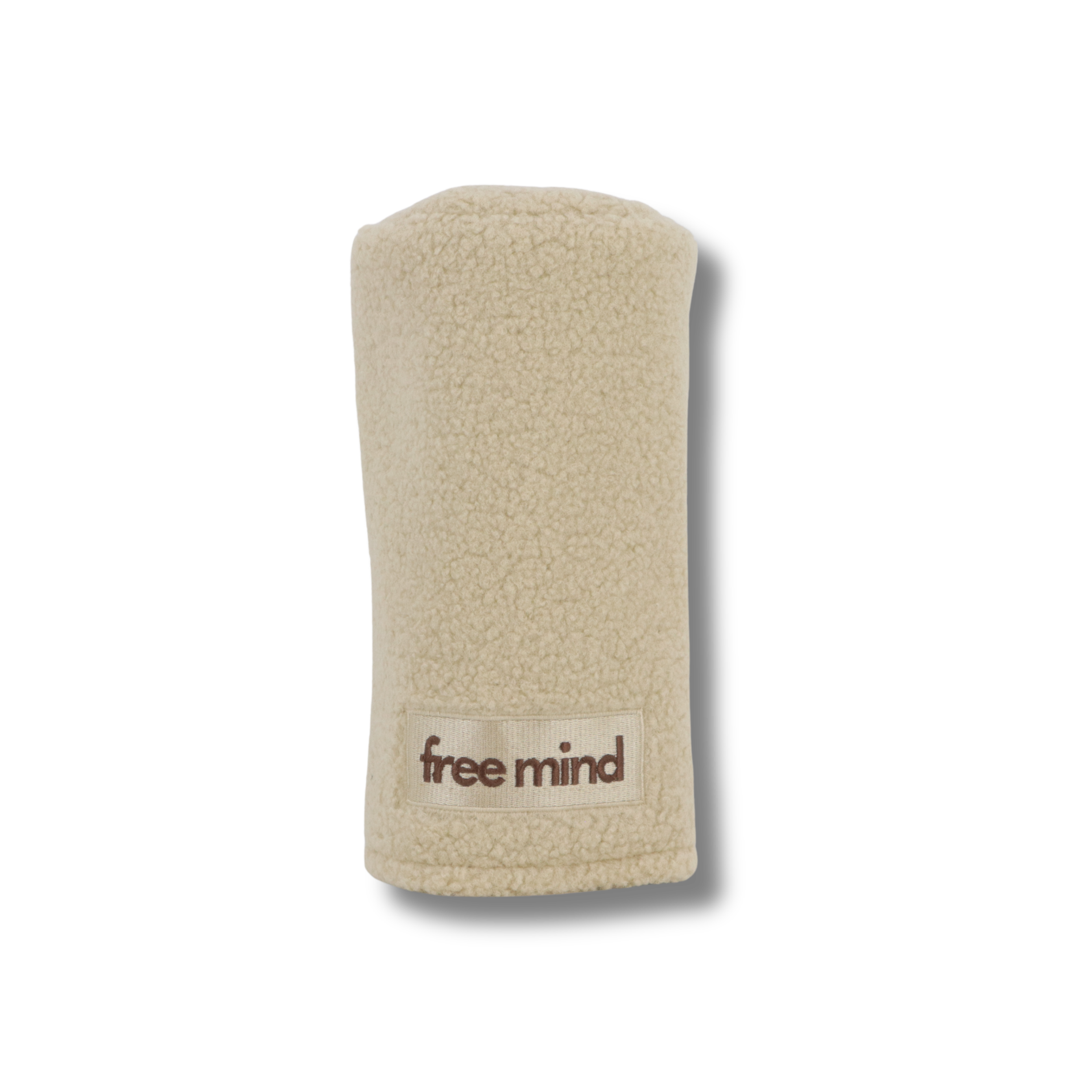 Driver White Sherpa Barrel Headcover