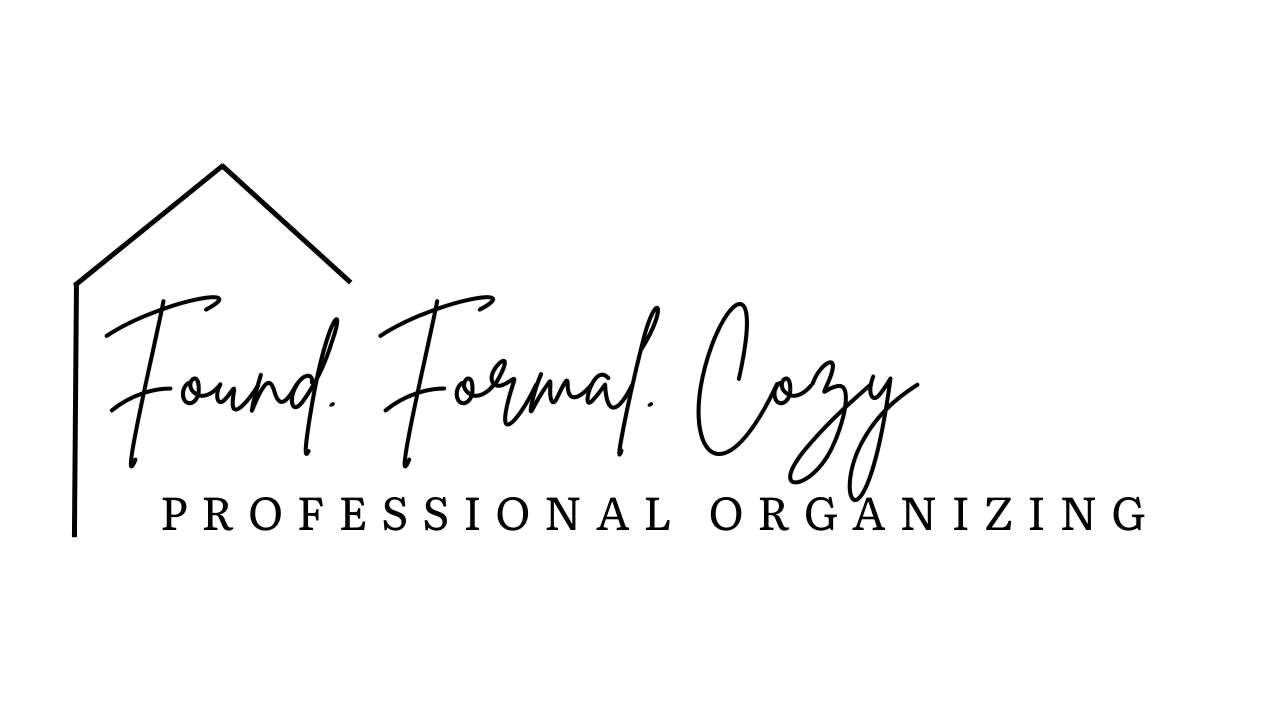 Found.Formal.Cozy Professional Organizing