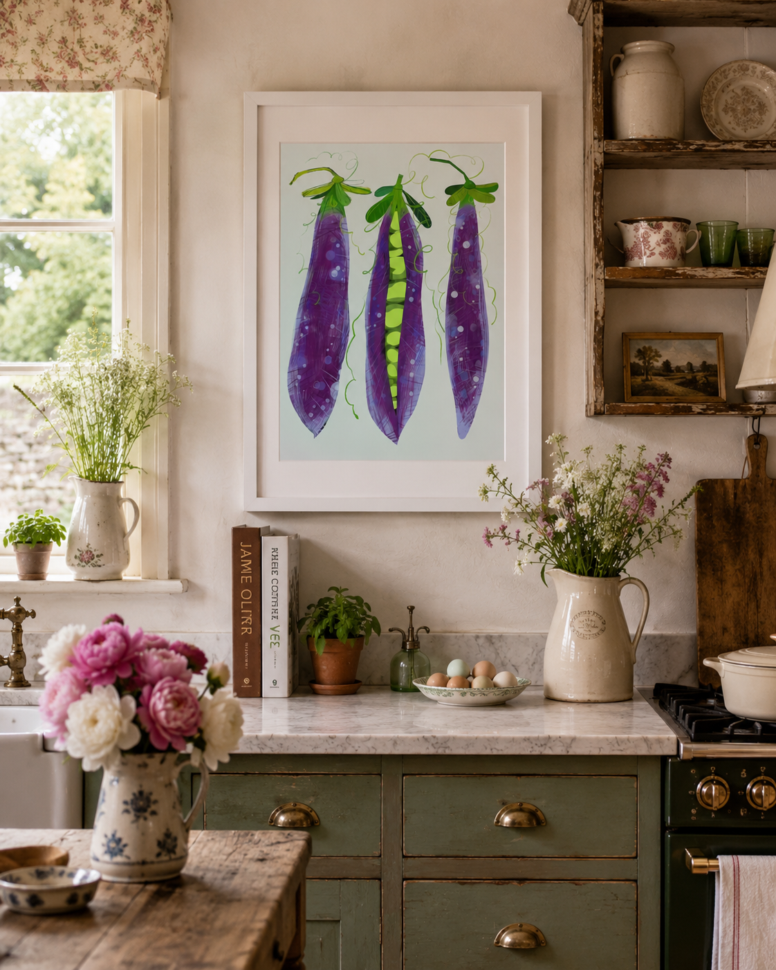 Why Decorating Your Kitchen With Foodie Prints Can Really Lift The Space