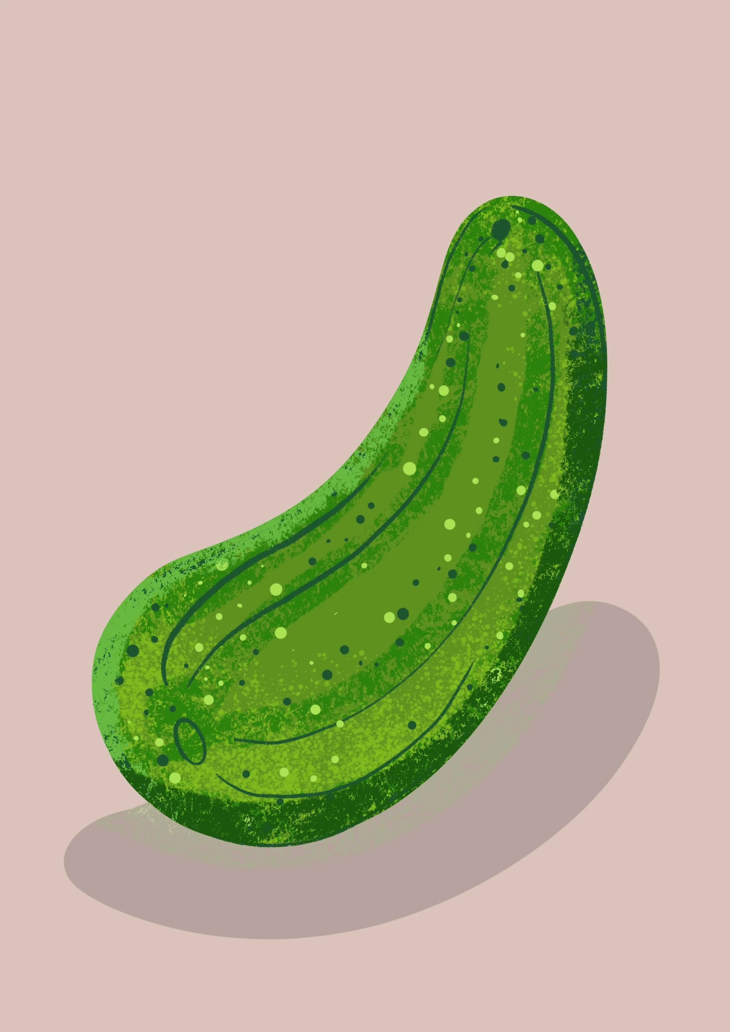 Gherkin Print (unframed)