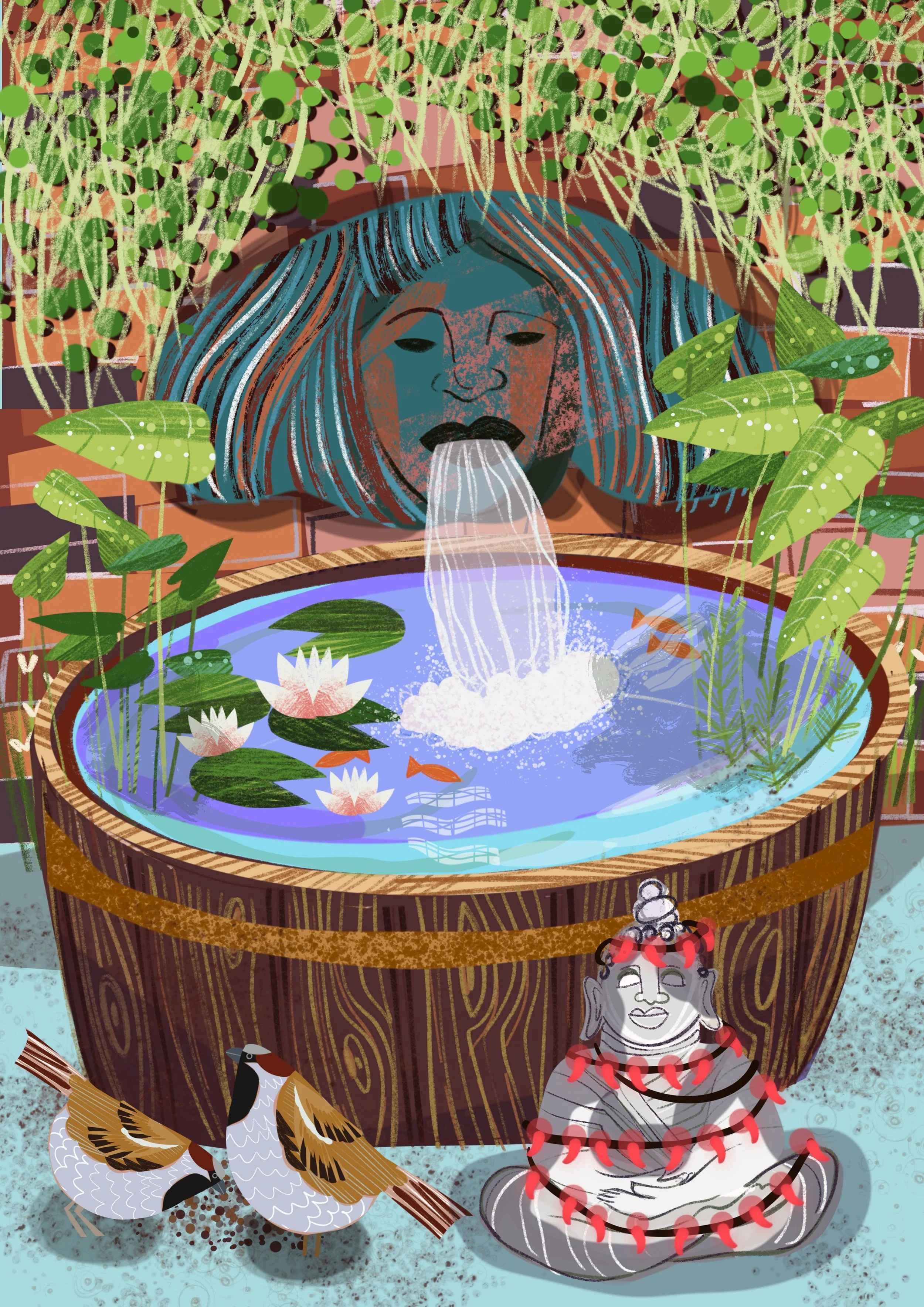 Garden Scene
