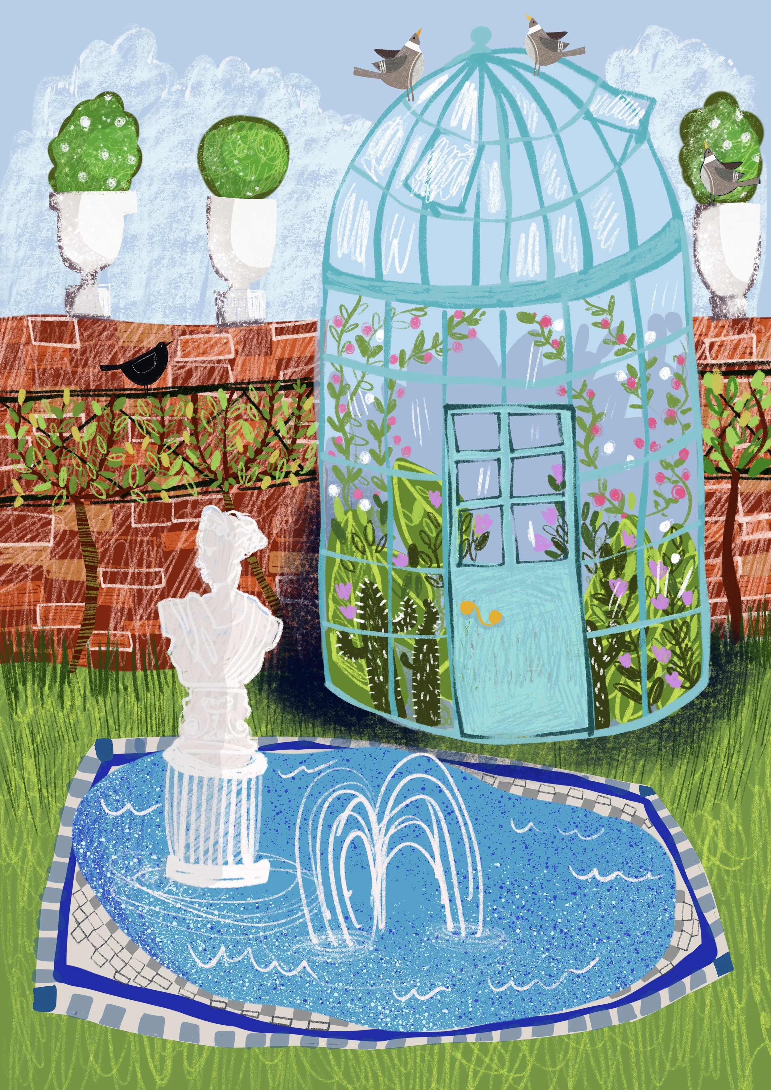 Secret Garden Print (unframed)