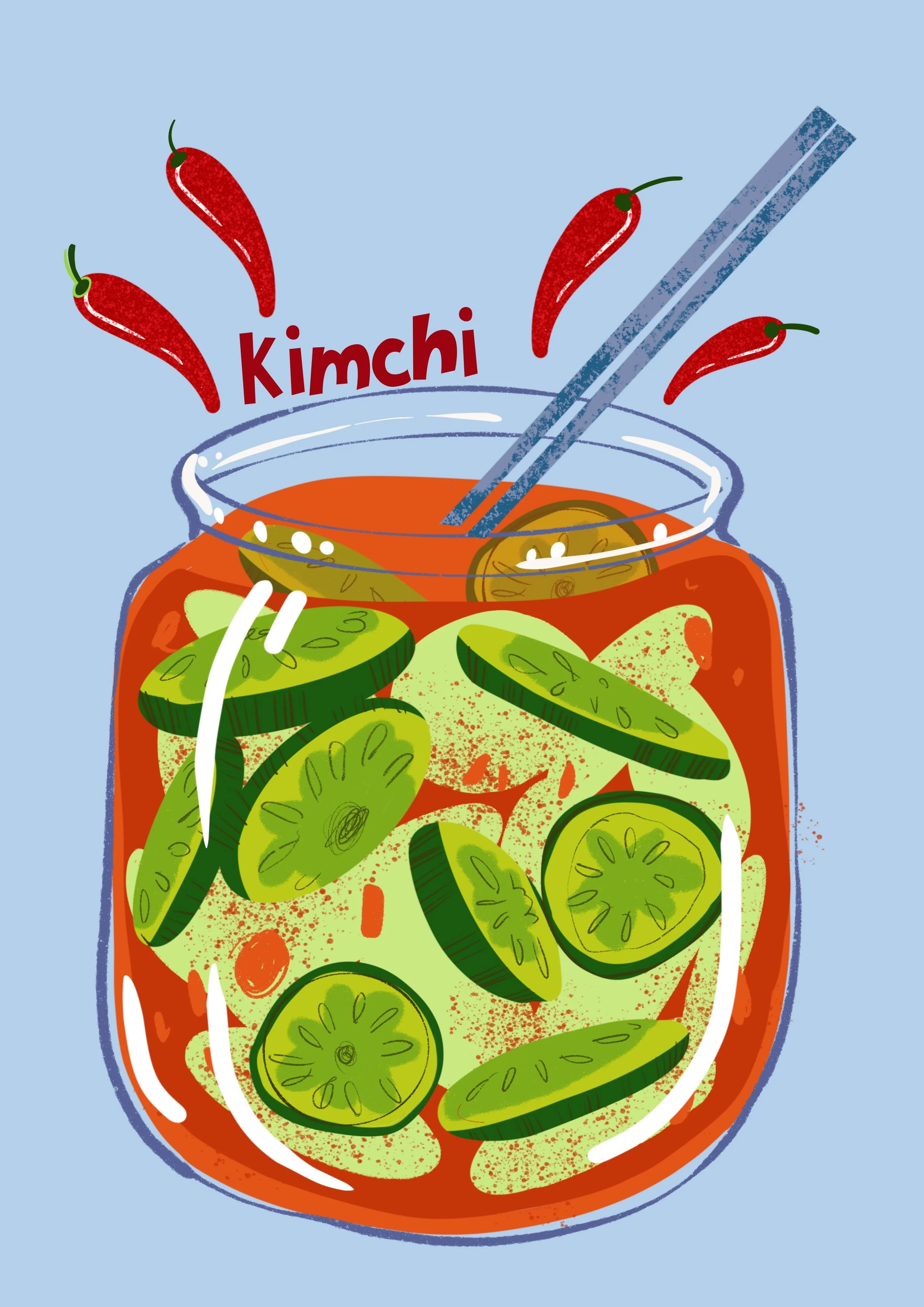 Kimchi Print A4 (unframed)