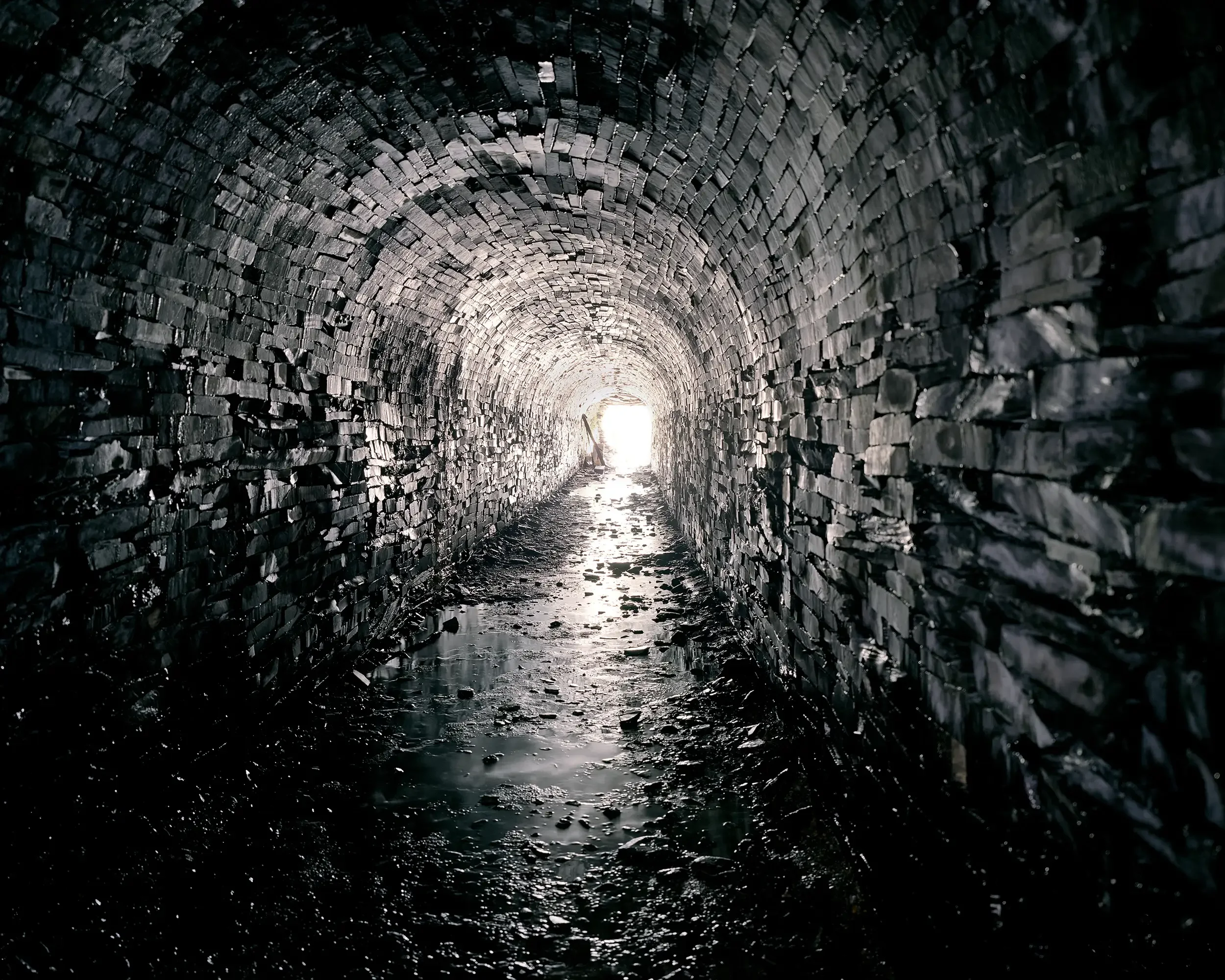 Tunnel, Cwmorthin, 2009 (Last one)