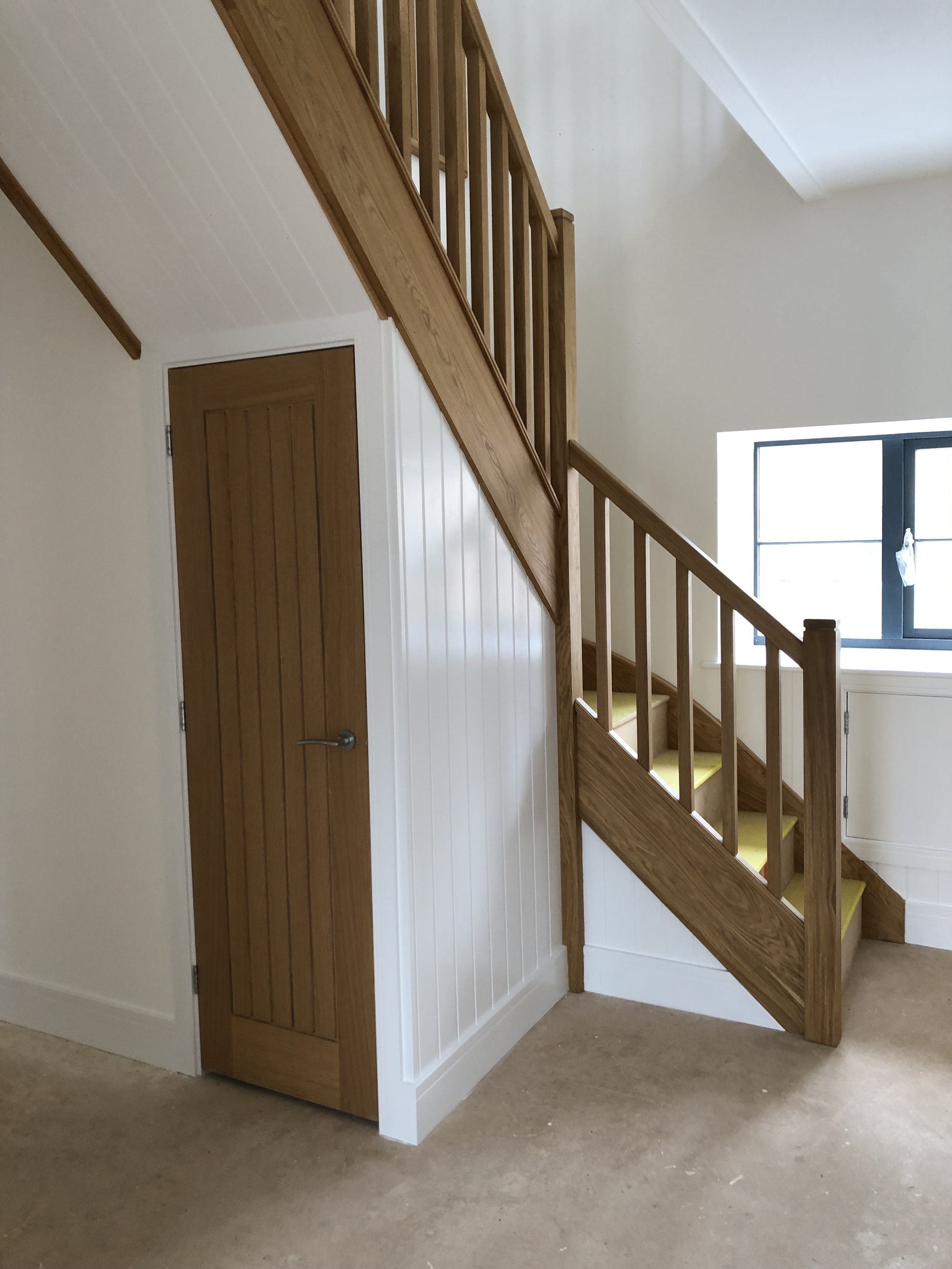 Staircase and under stair storage