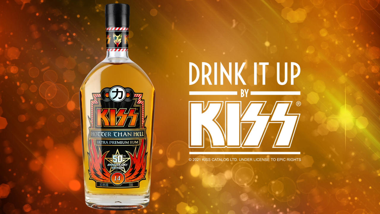 Introducing KISS Hotter Than Hell Ultra Premium Rum