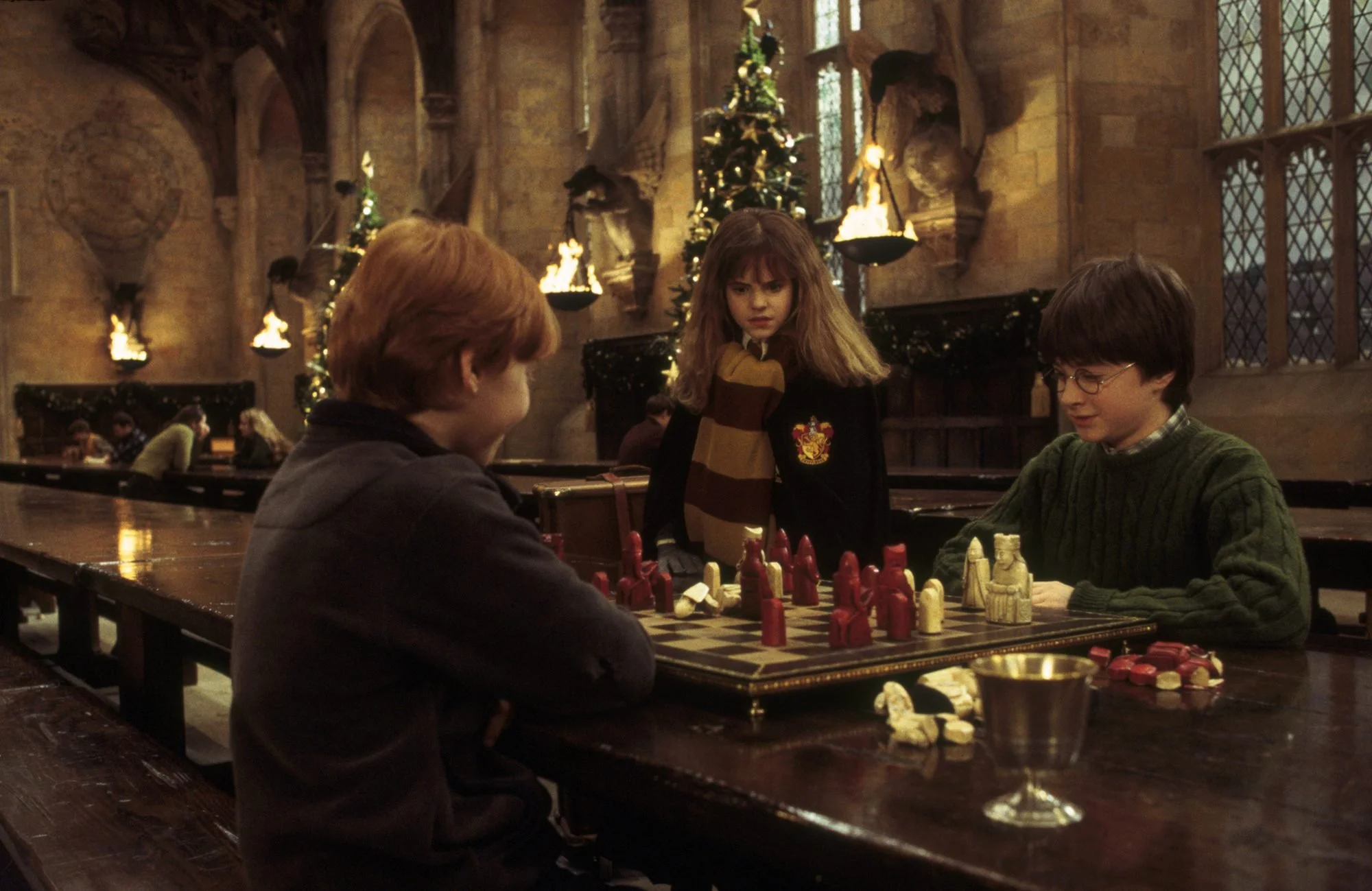 Harry Potter and the Philosopher's Stone is on tv today!