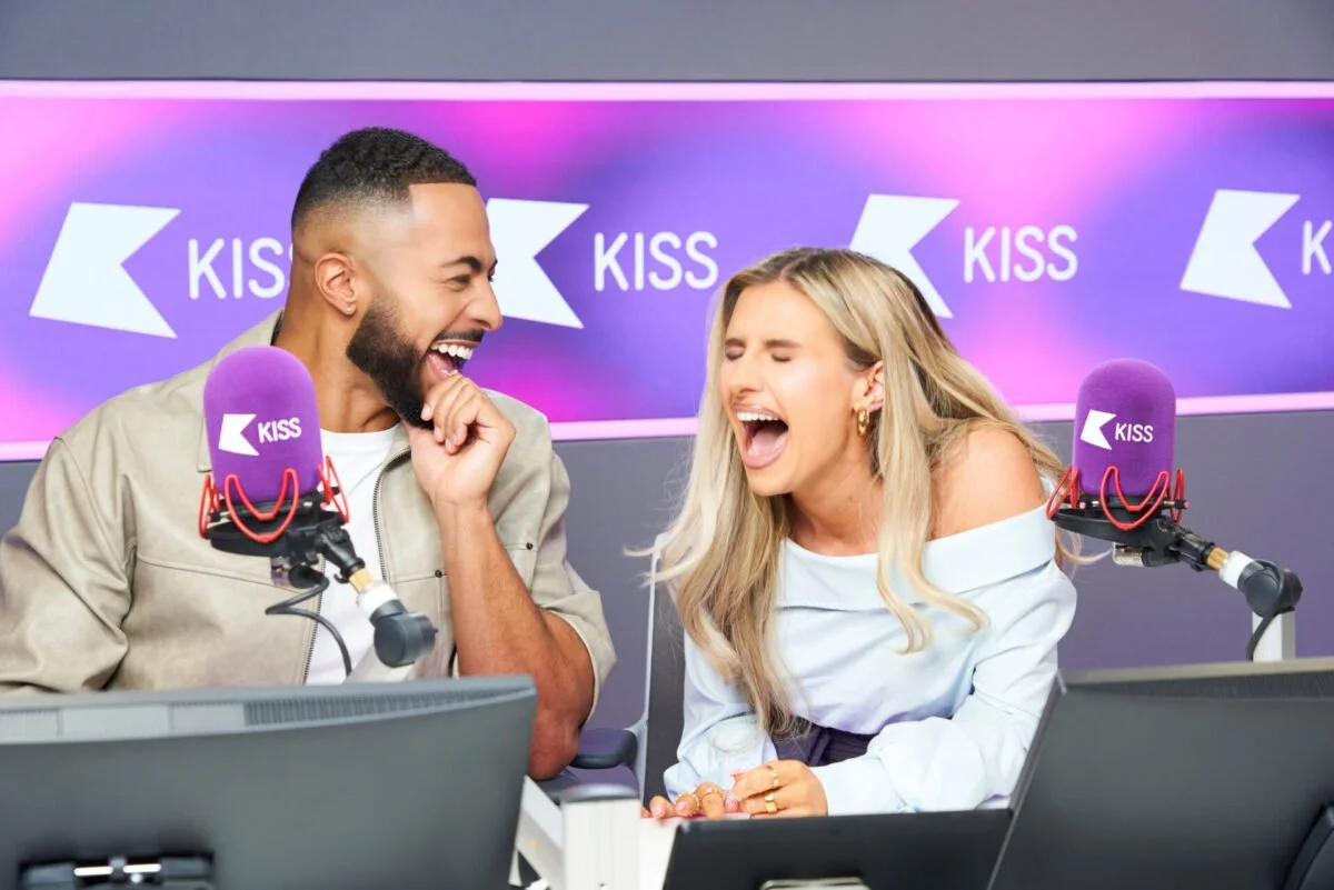 Tyler West and Chloe Burrows prepare to launch new KISS Breakfast