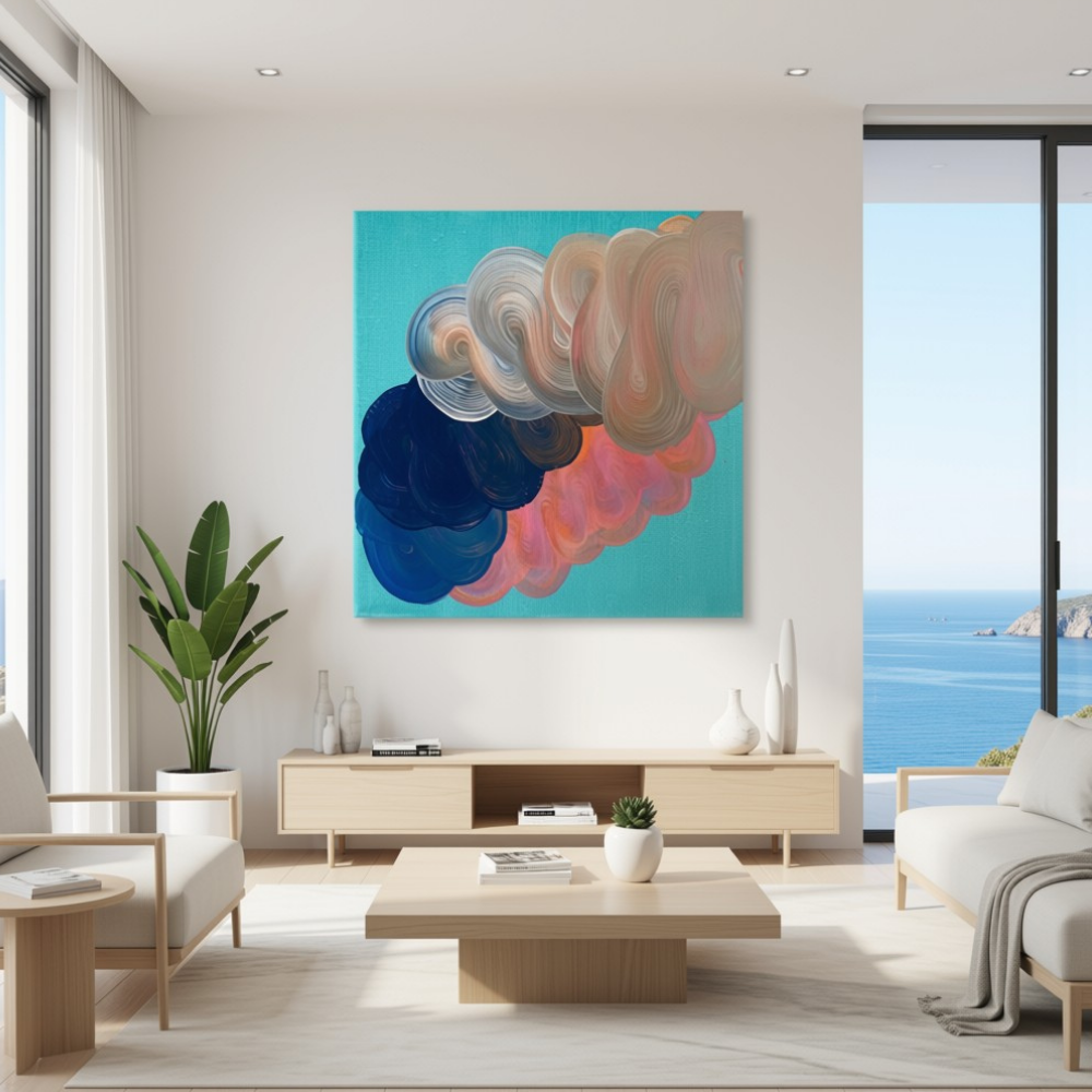 Heavenly Delight | Acrylic on canvas 100 x 100 cm