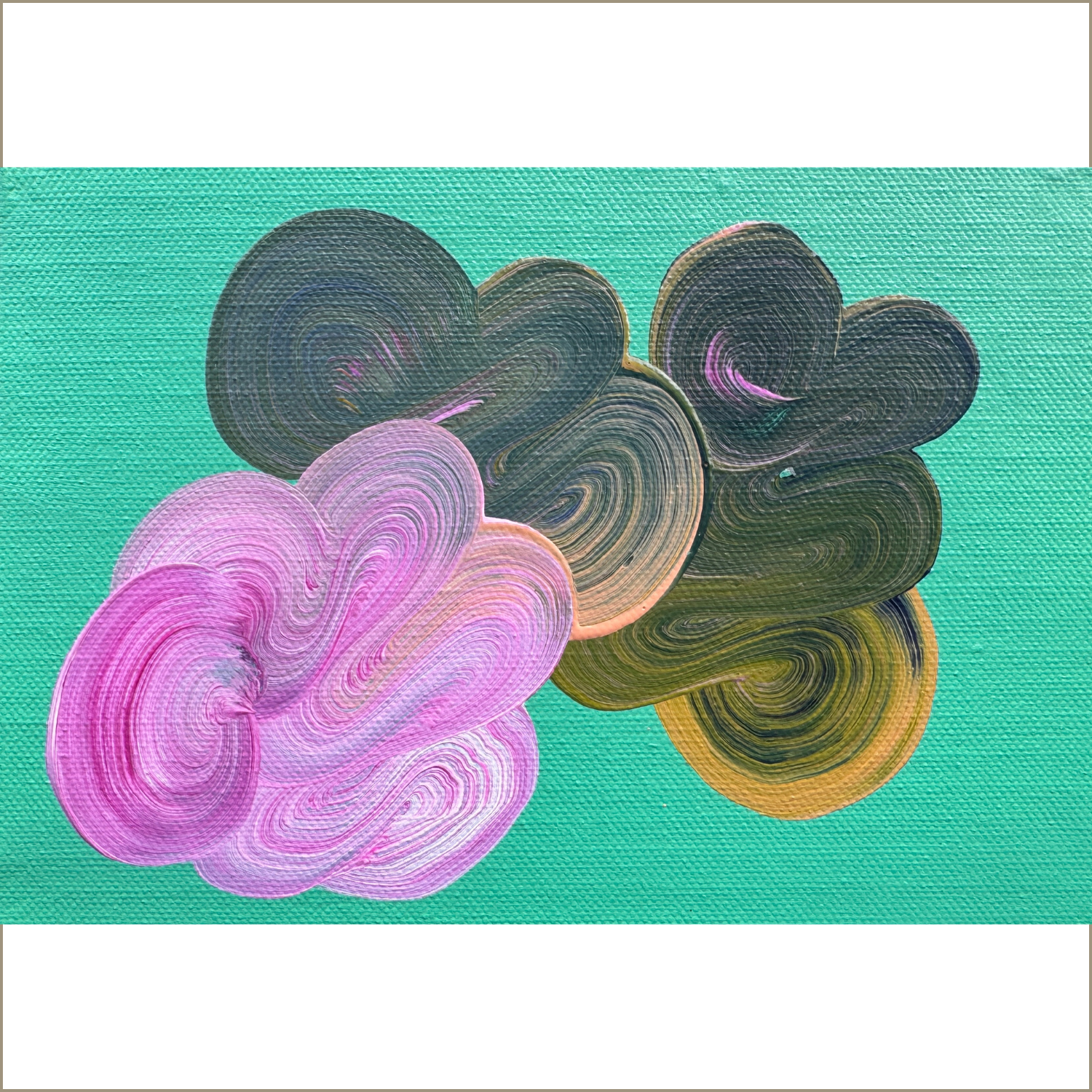 (Mini) Miami Dreams II (A5) | Acrylic on canvas board