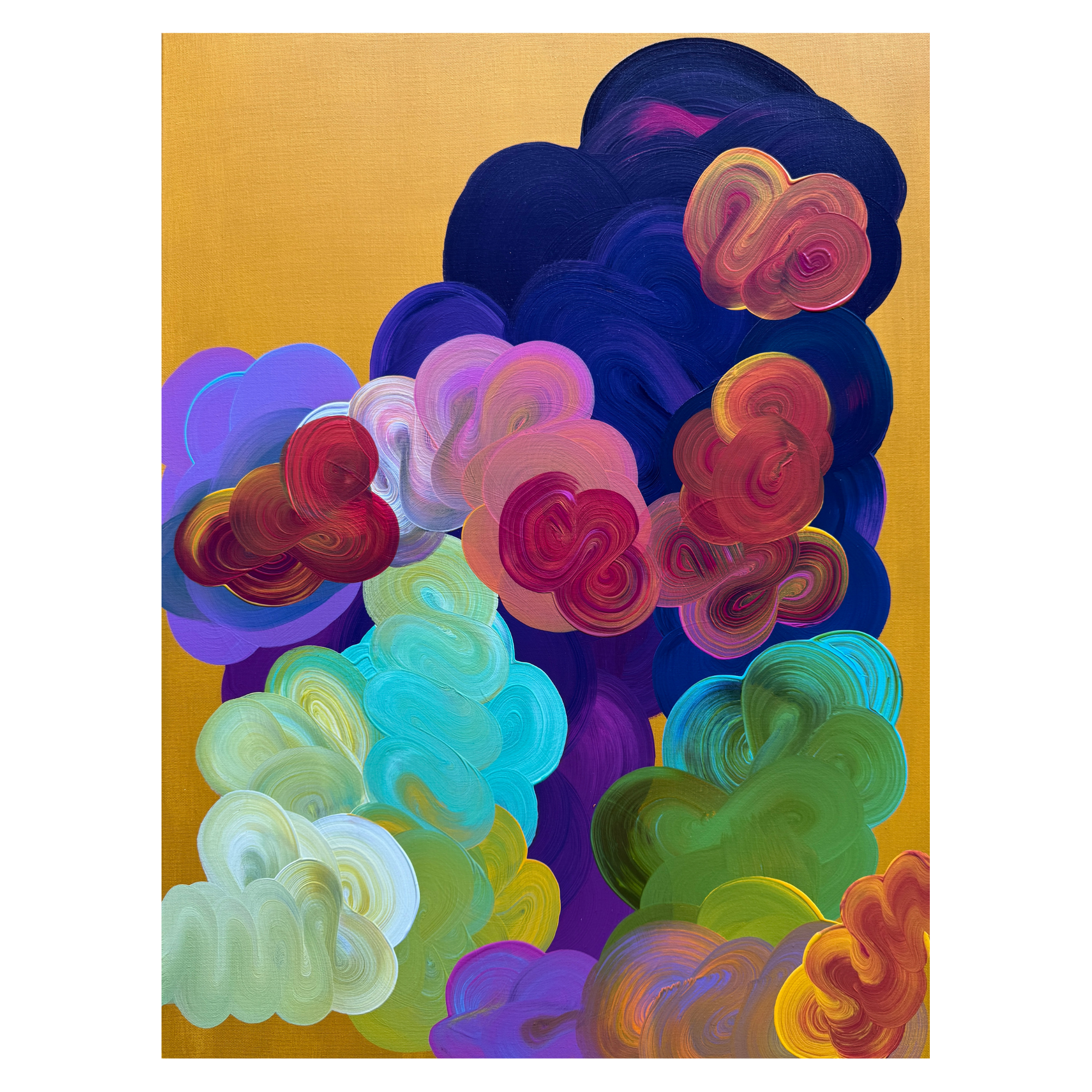 Family | Acrylic on canvas 50 x 70 cm