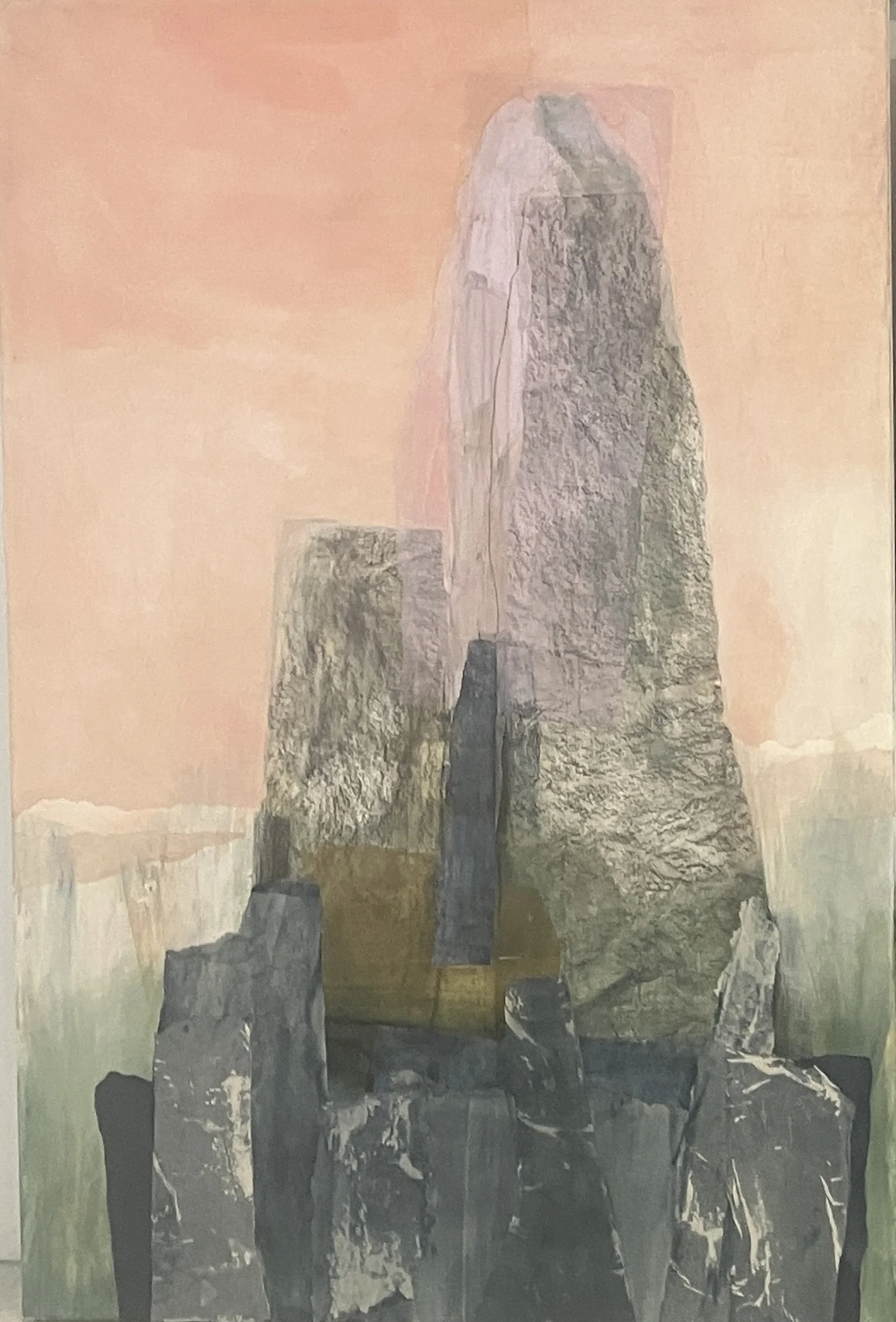 Belthane, 2026, mixed media on canvas, 150 x 100 cm