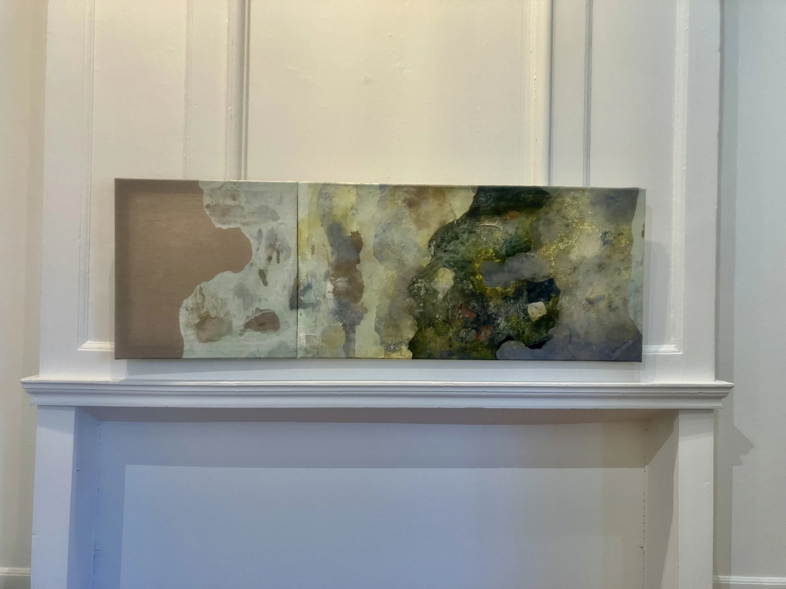 Lichen (dyptich), 2026 - SOLD