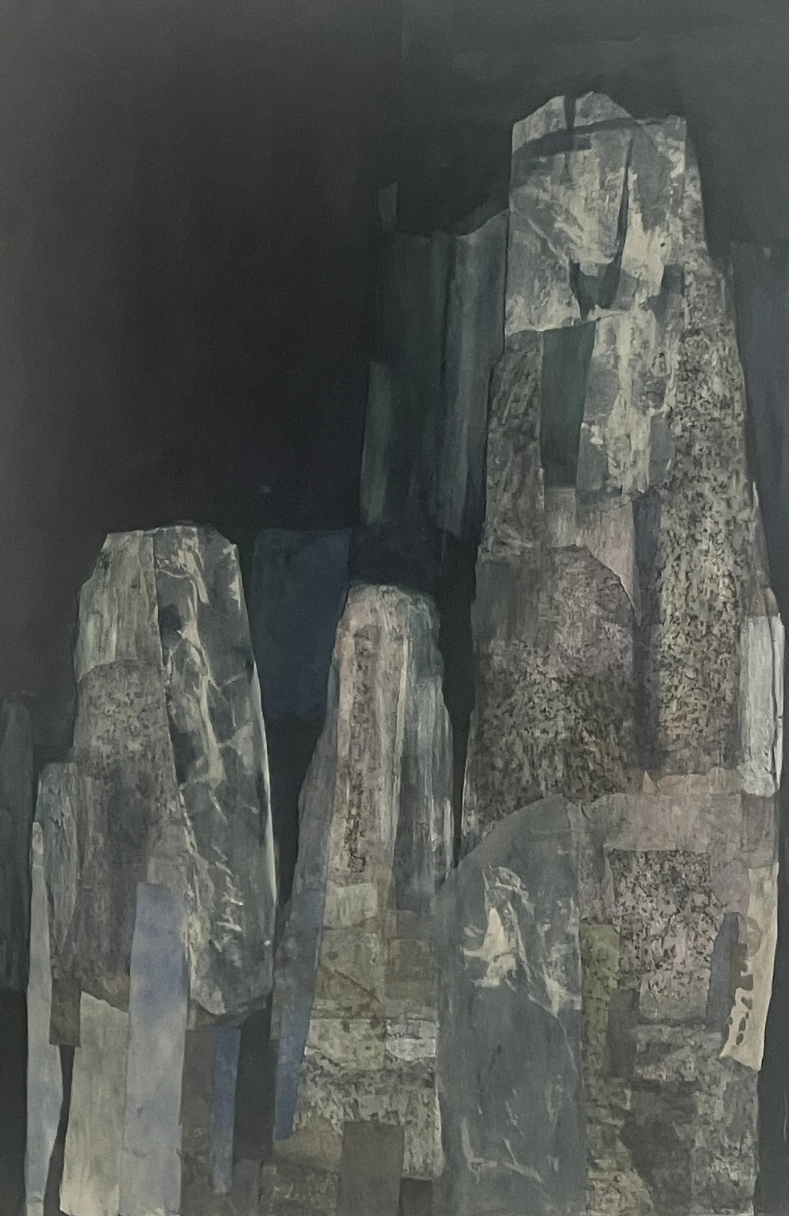 Samhain, 2026, mixed media on canvas, 150 x 100 cm
