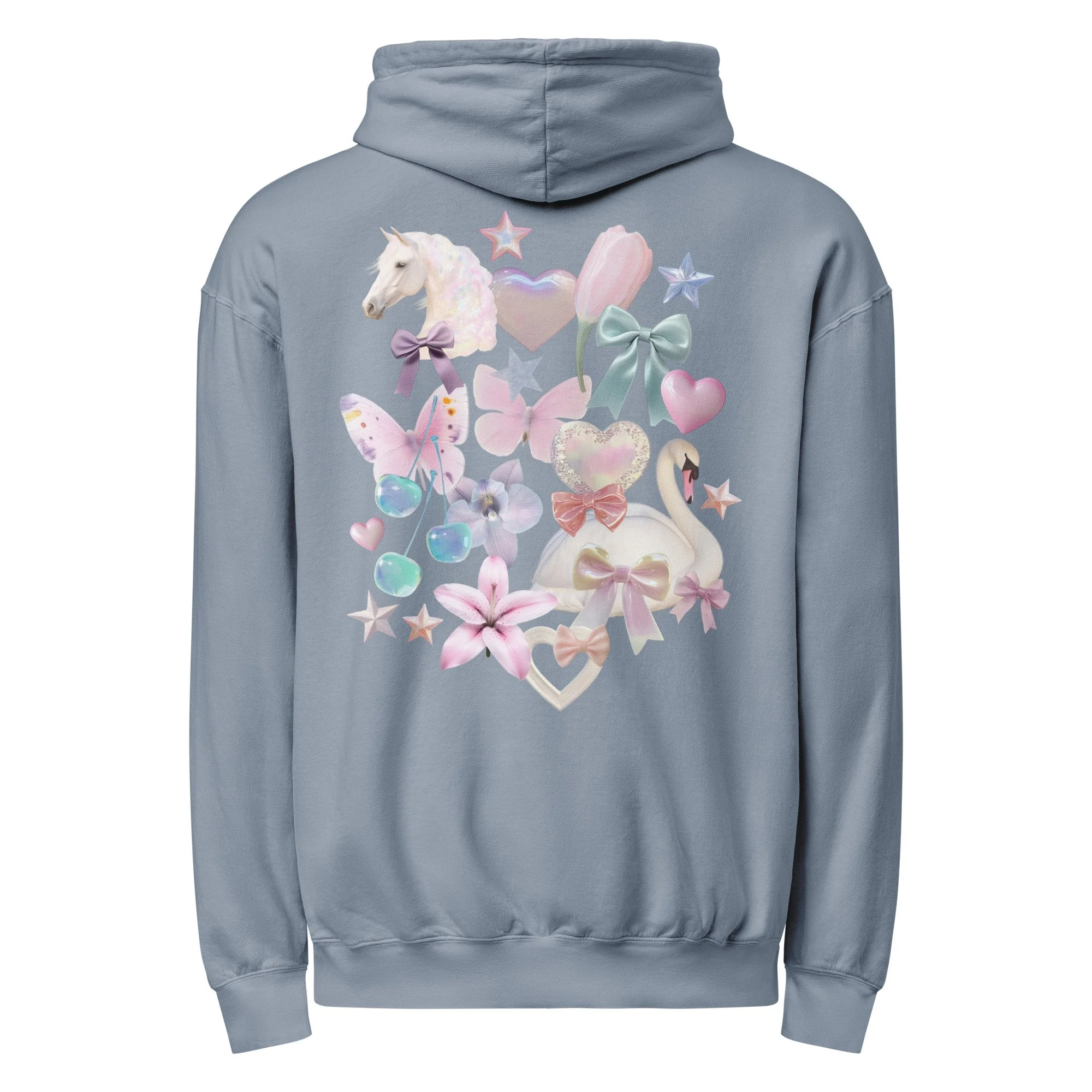 Dreamy Collage // Comfort Colors Lightweight Hoodie
