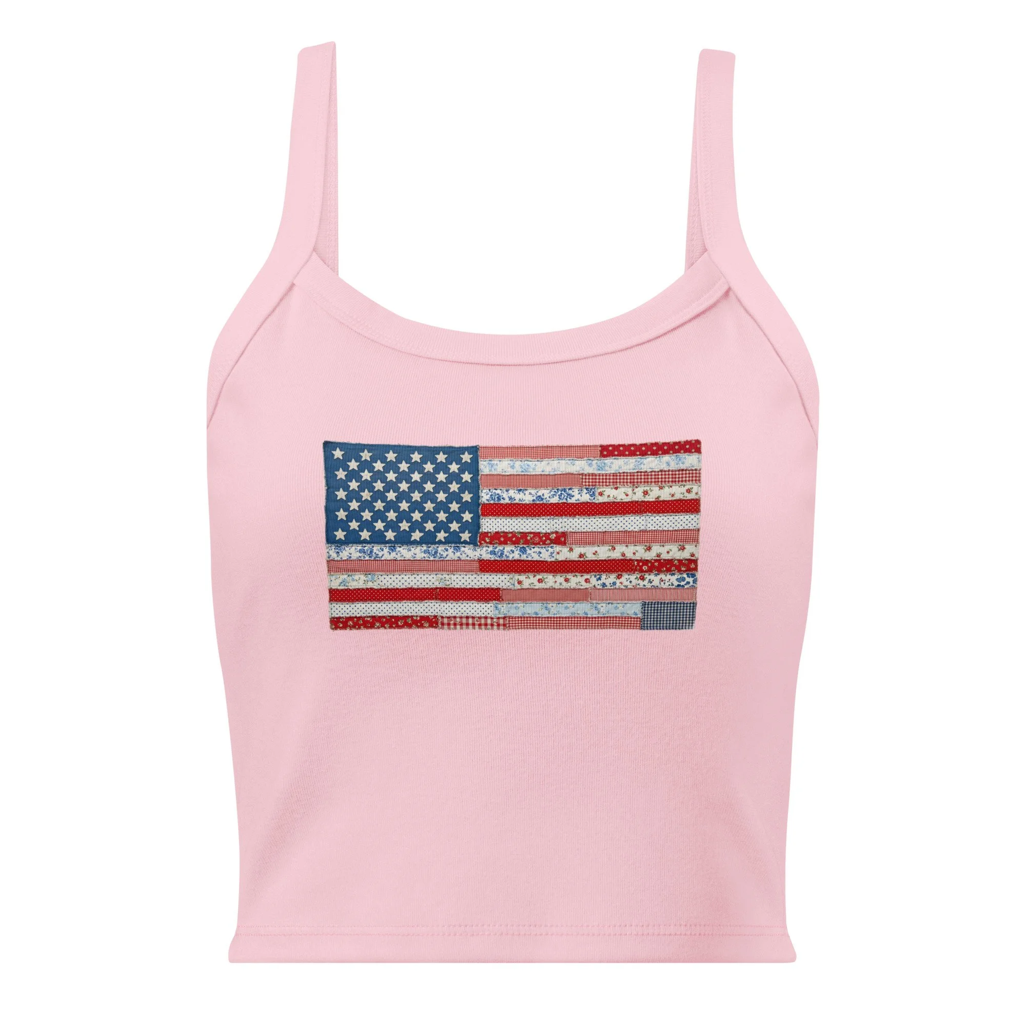 Patchwork Flag // Bella Canvas Tank Top