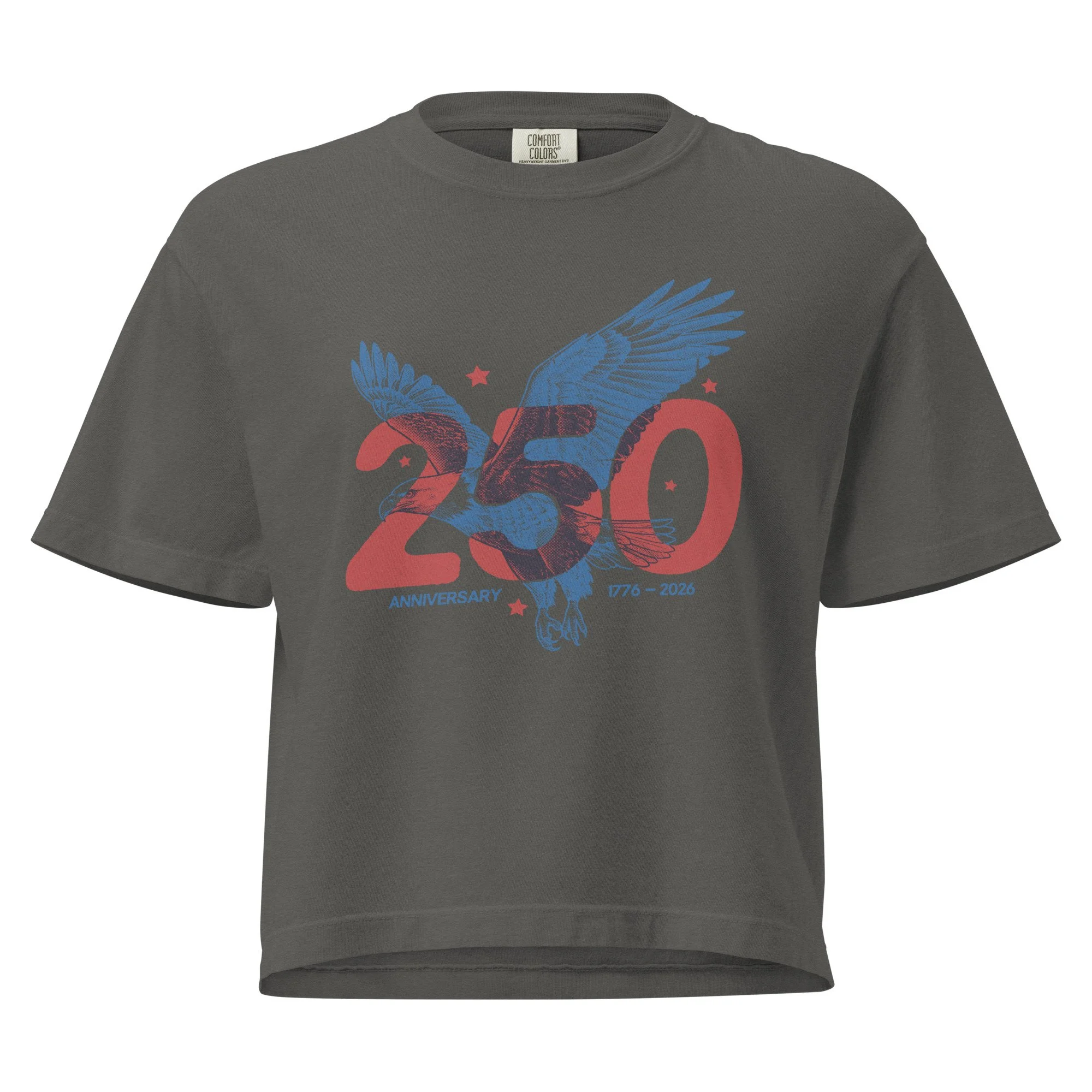 250 Anniversary // Comfort Colors Boxy Tee
