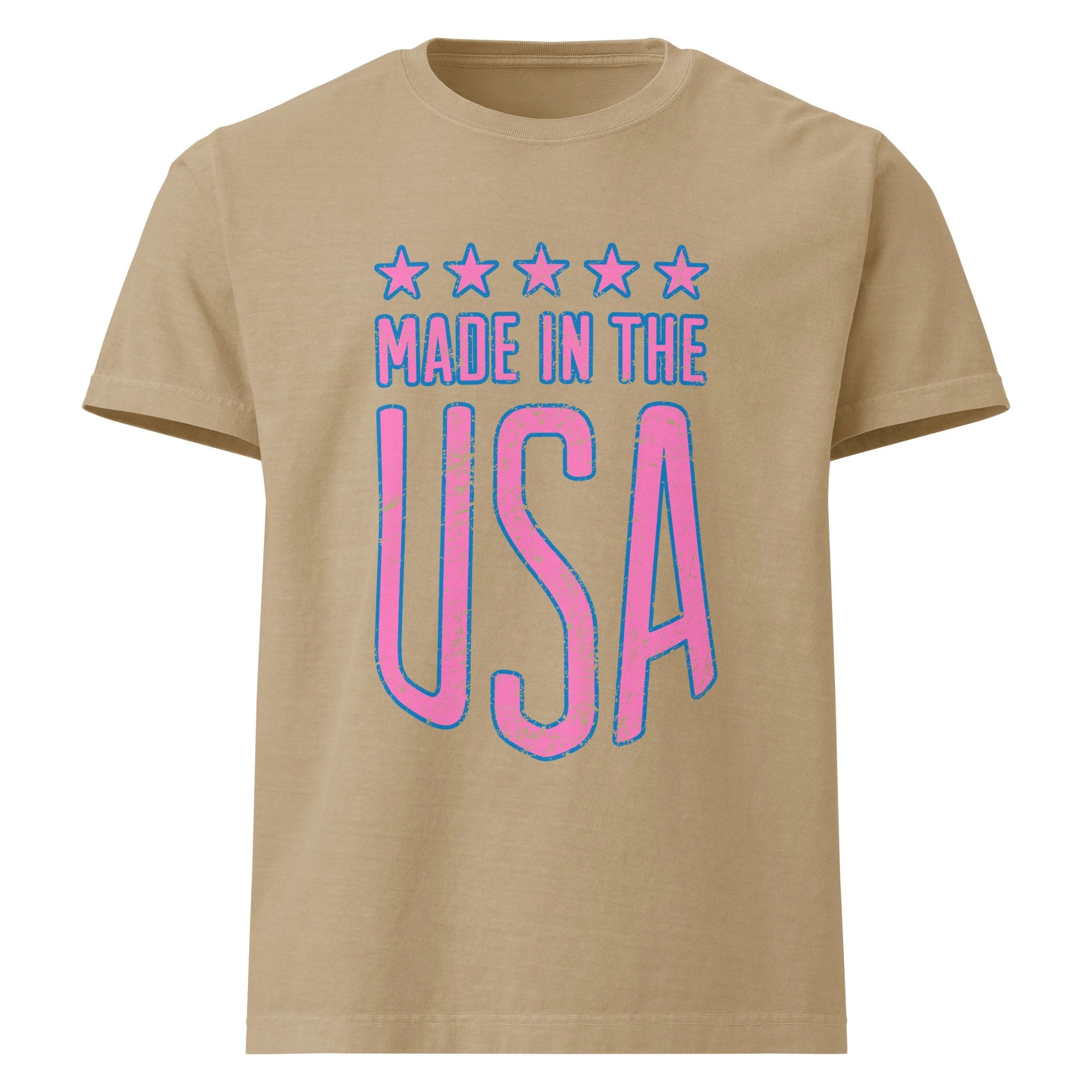 Made in the USA // Oversized Bella+Canvas Tee