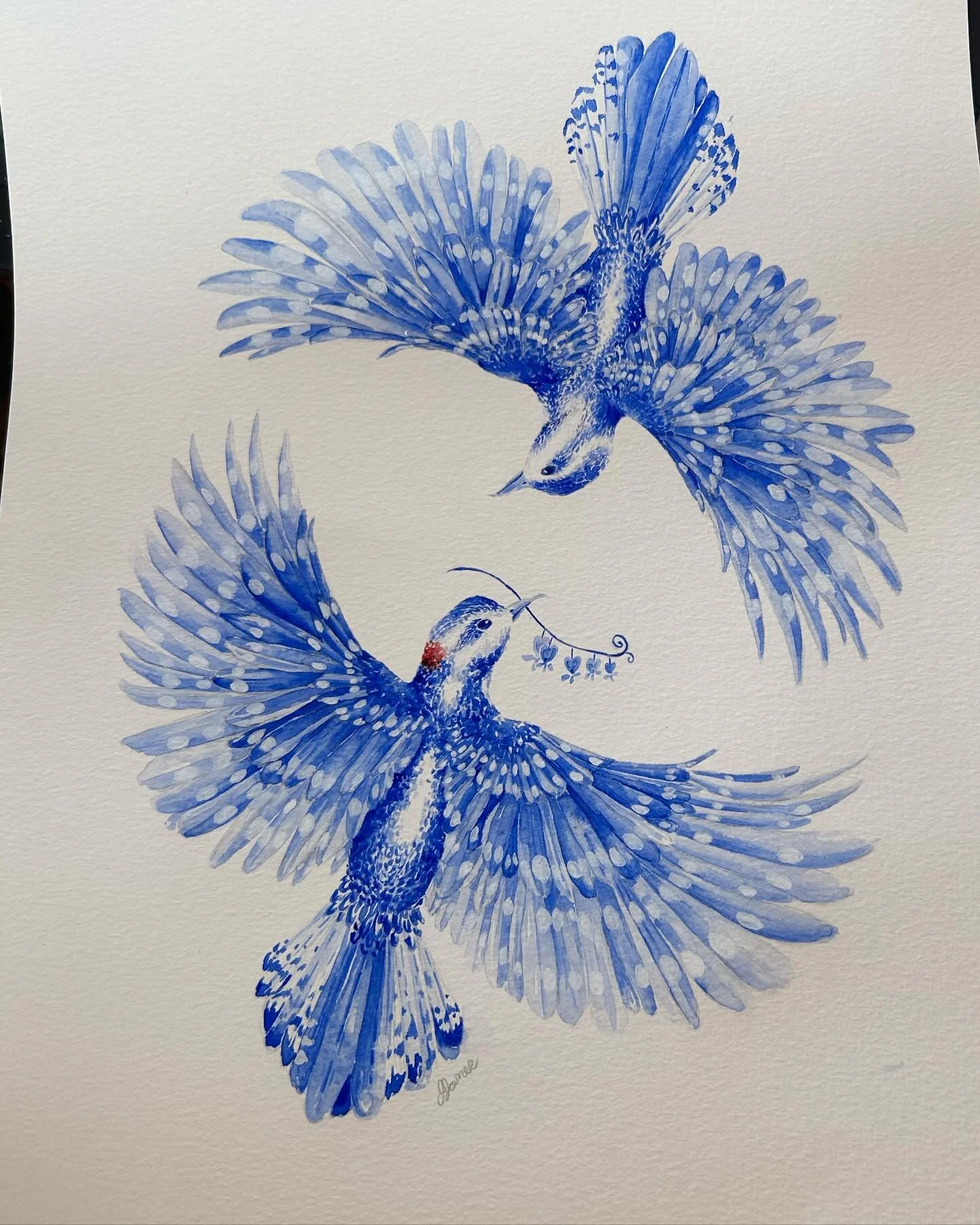 First Dance 
Watercolor 
2025